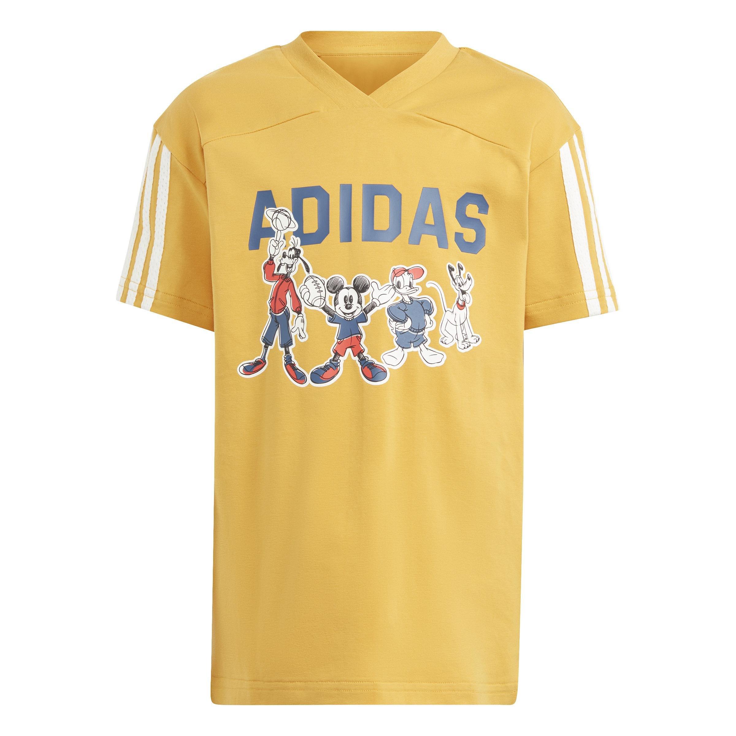 Unisex Kids Disney Tee Set, Yellow, , large image number 7