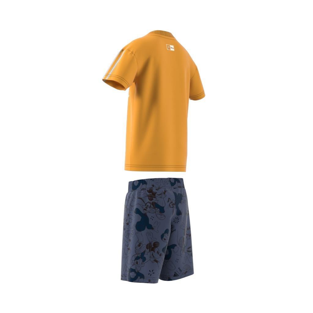 Unisex Kids Disney Tee Set, Yellow, A901_ONE, large image number 9