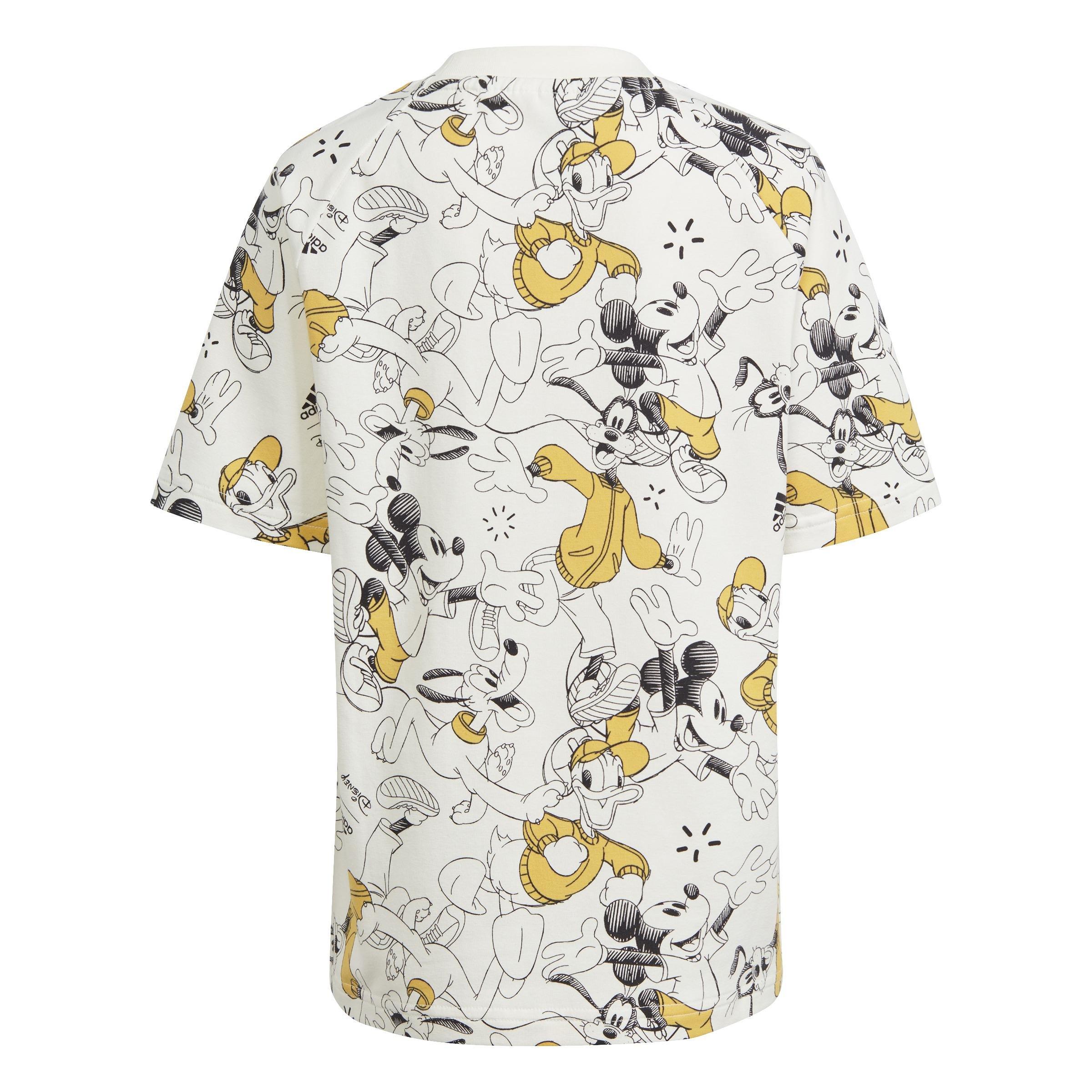 Unisex Kids Disney T-Shirt, White, A901_ONE, large image number 2