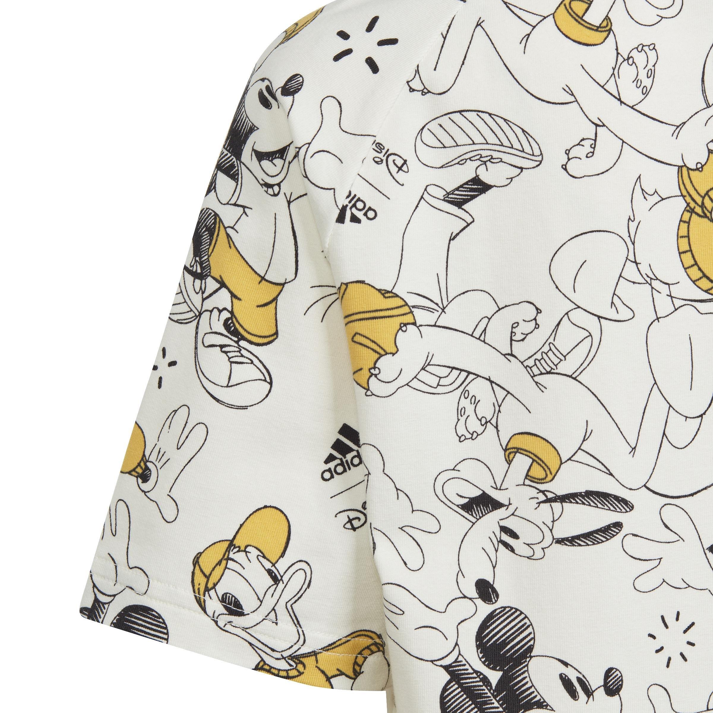 Unisex Kids Disney T-Shirt, White, A901_ONE, large image number 3