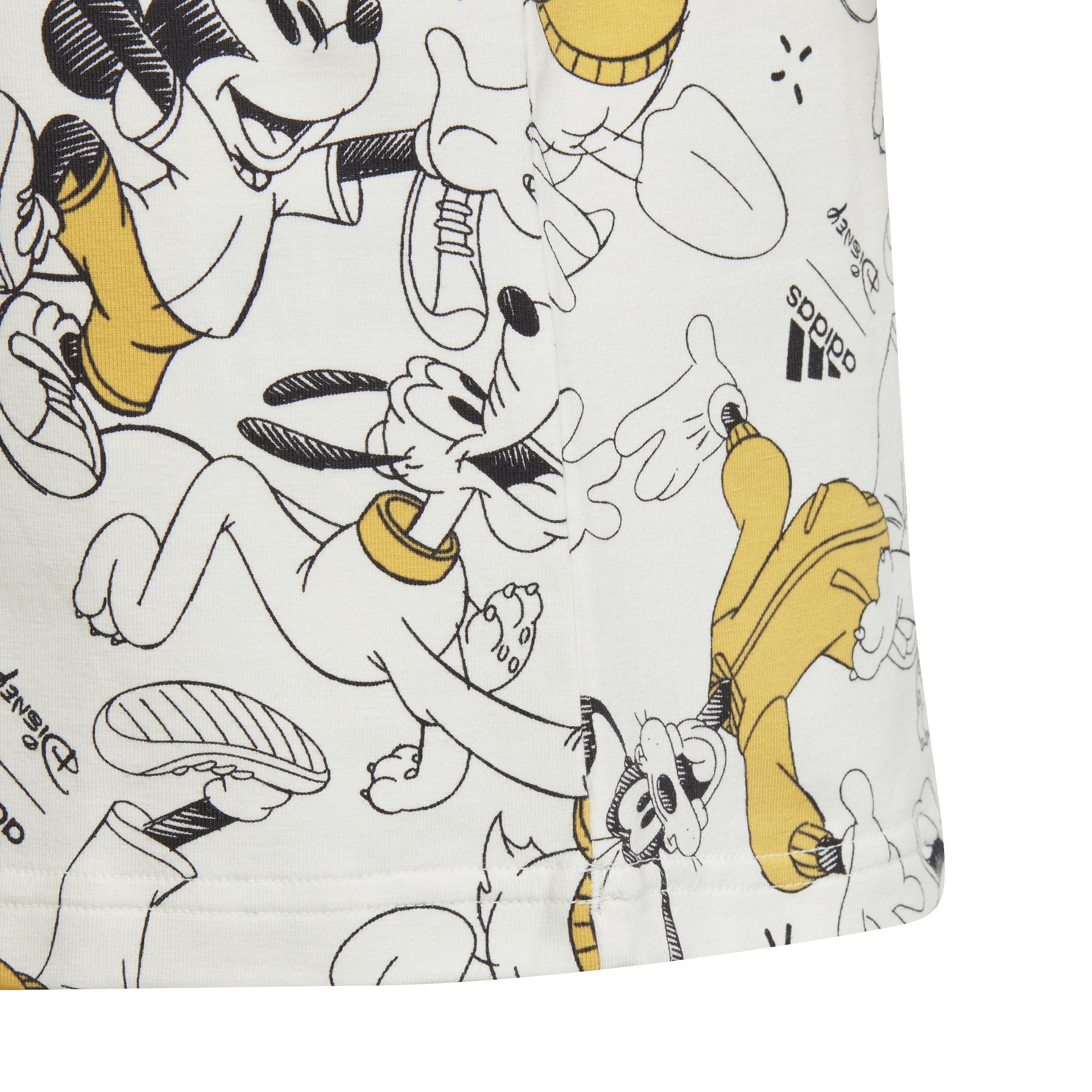 Unisex Kids Disney T-Shirt, White, A901_ONE, large image number 4