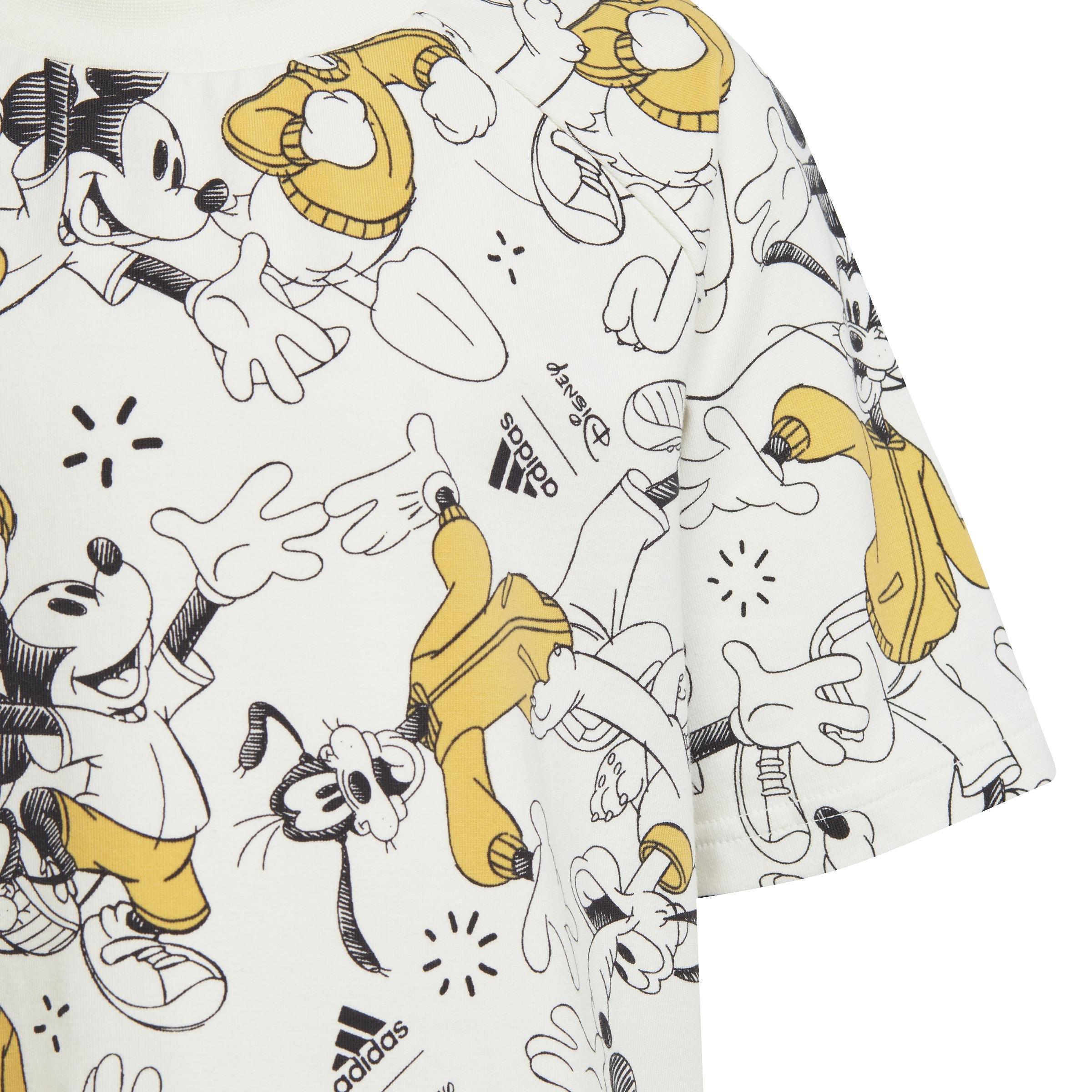 Unisex Kids Disney T-Shirt, White, A901_ONE, large image number 5