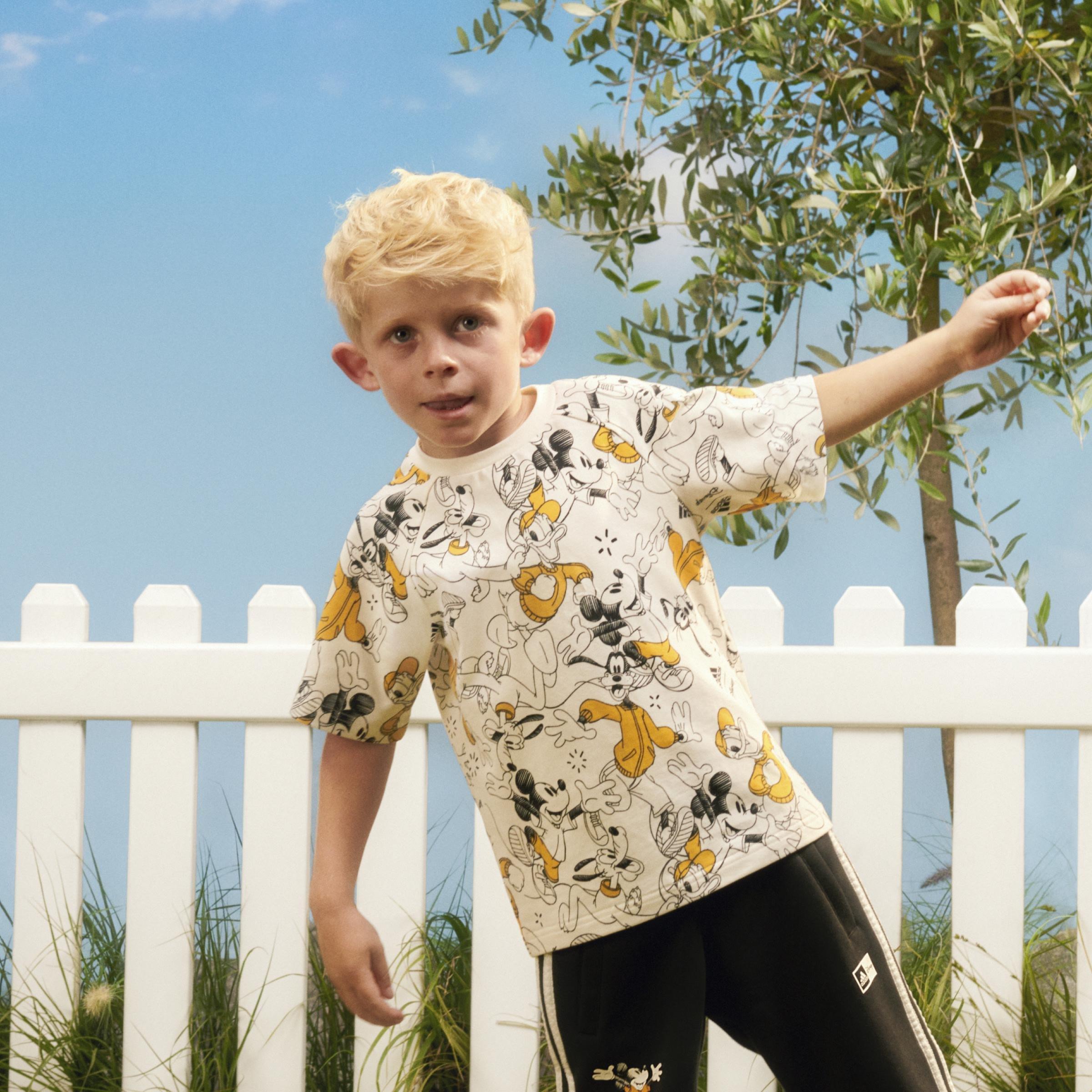 Unisex Kids Disney T-Shirt, White, A901_ONE, large image number 7