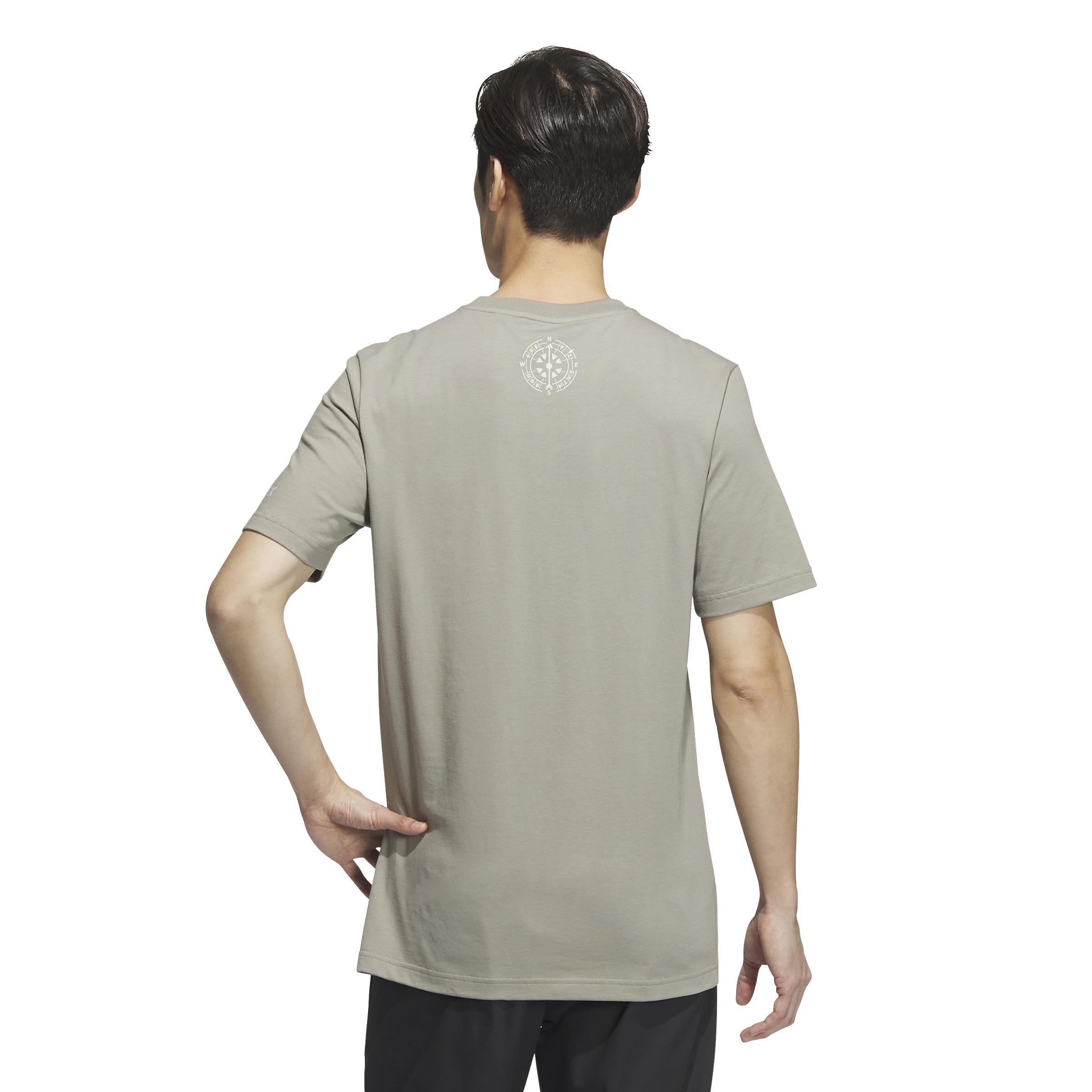 Short Sleeve Mountain Graphic T-Shirt, Green, A901_ONE, large image number 3