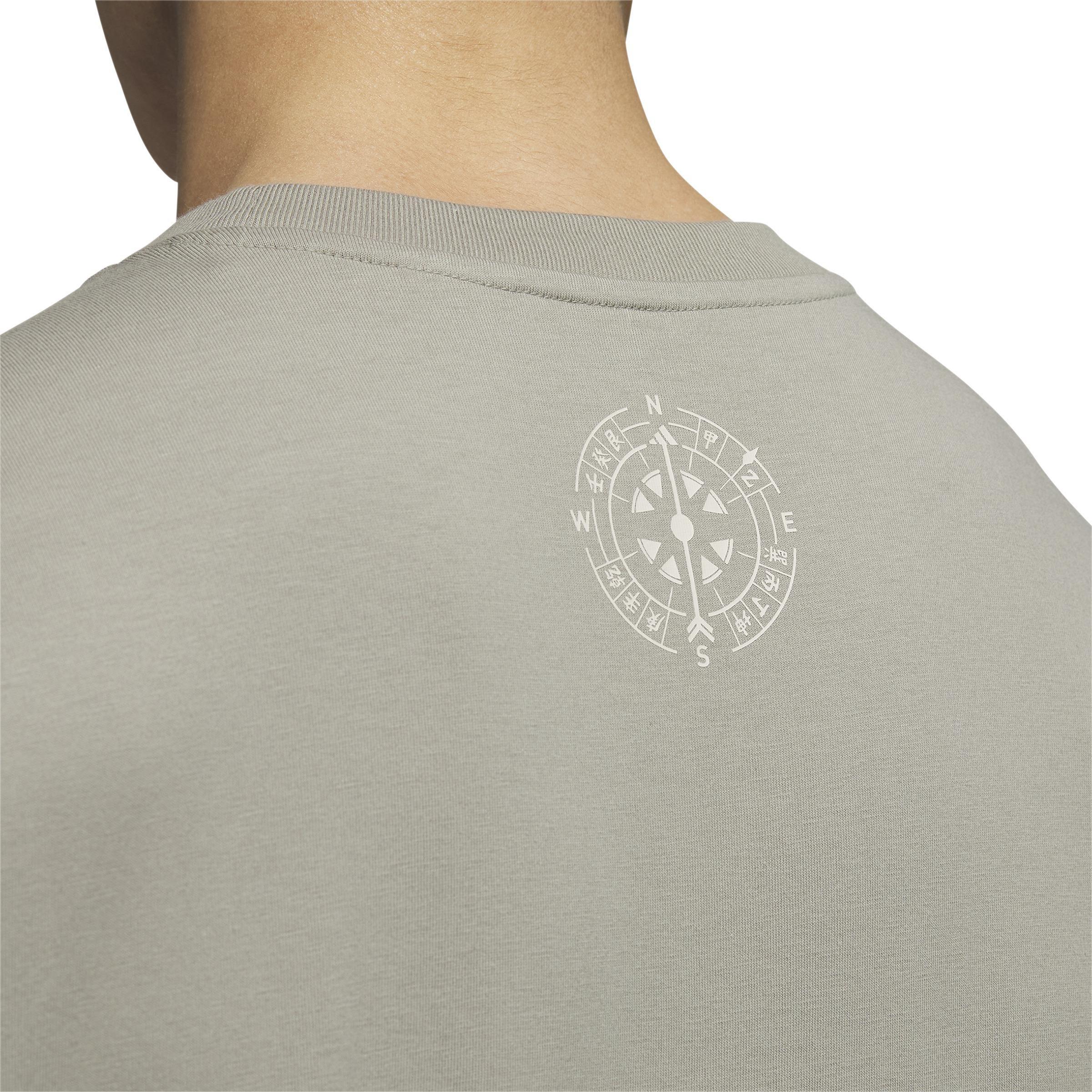 Short Sleeve Mountain Graphic T-Shirt, Green, A901_ONE, large image number 5