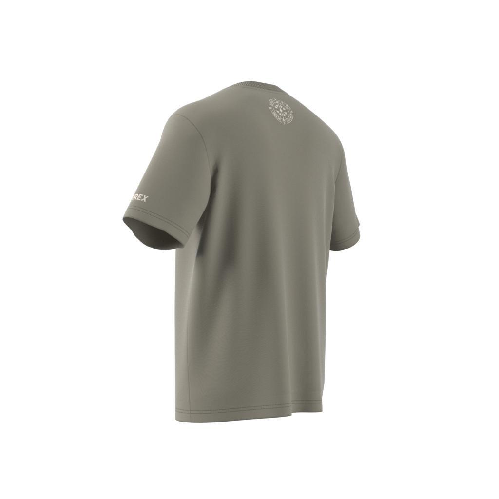 Short Sleeve Mountain Graphic T-Shirt, Green, A901_ONE, large image number 6