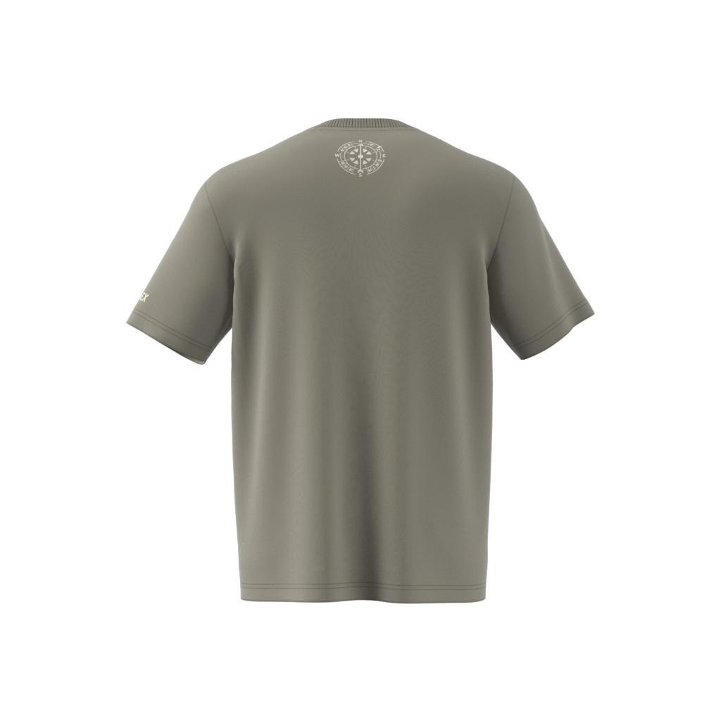 Short Sleeve Mountain Graphic T-Shirt, Green, A901_ONE, large image number 9