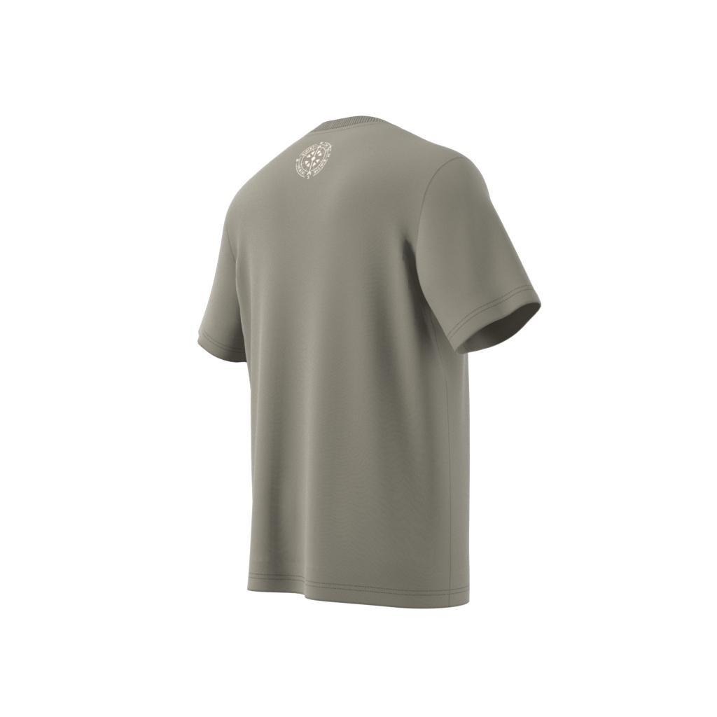 Short Sleeve Mountain Graphic T-Shirt, Green, A901_ONE, large image number 12