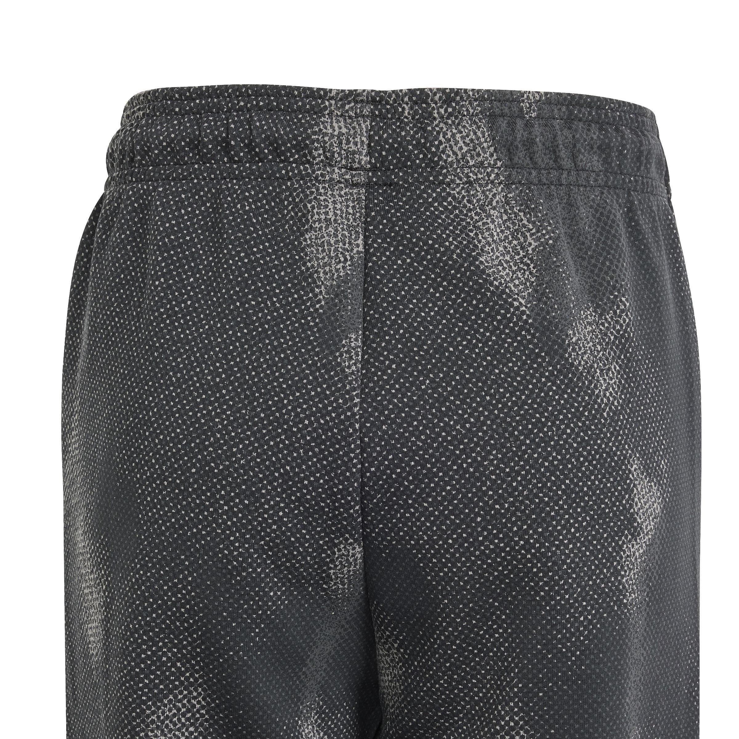 Unisex Kids Future Icons Allover Print Ankle Length Joggers, Black, A901_ONE, large image number 3