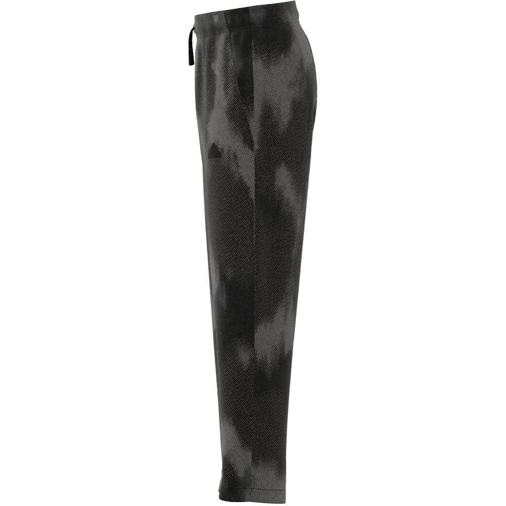 Unisex Kids Future Icons Allover Print Ankle Length Joggers, Black, A901_ONE, large image number 6