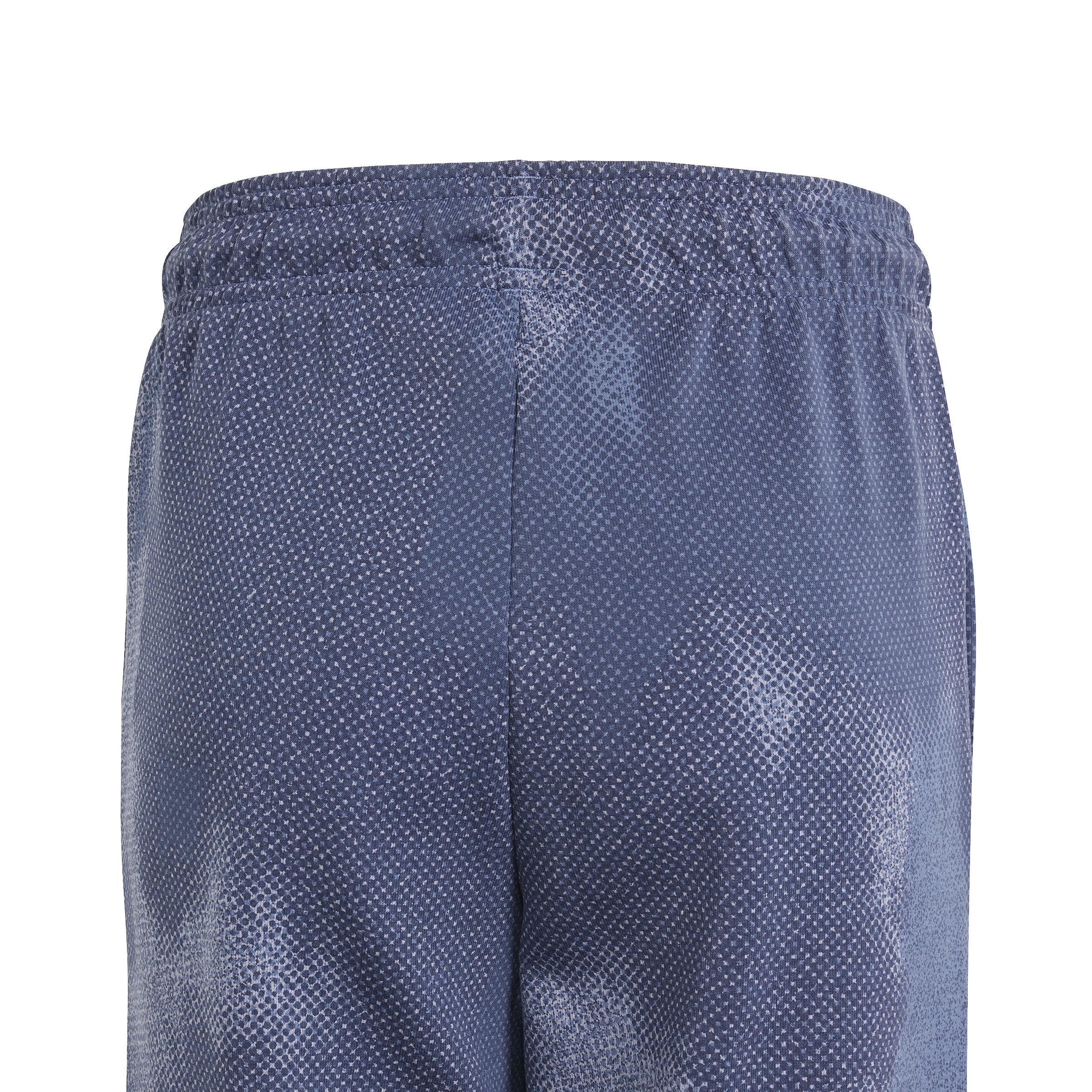 Unisex Kids Future Icons Allover Print Ankle Length Joggers, Blue, A901_ONE, large image number 4