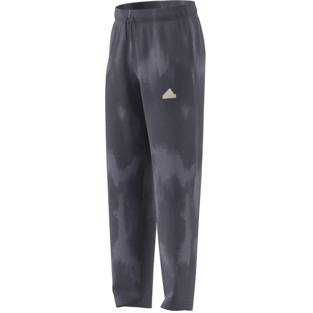 Unisex Kids Future Icons Allover Print Ankle Length Joggers, Blue, A901_ONE, large image number 8