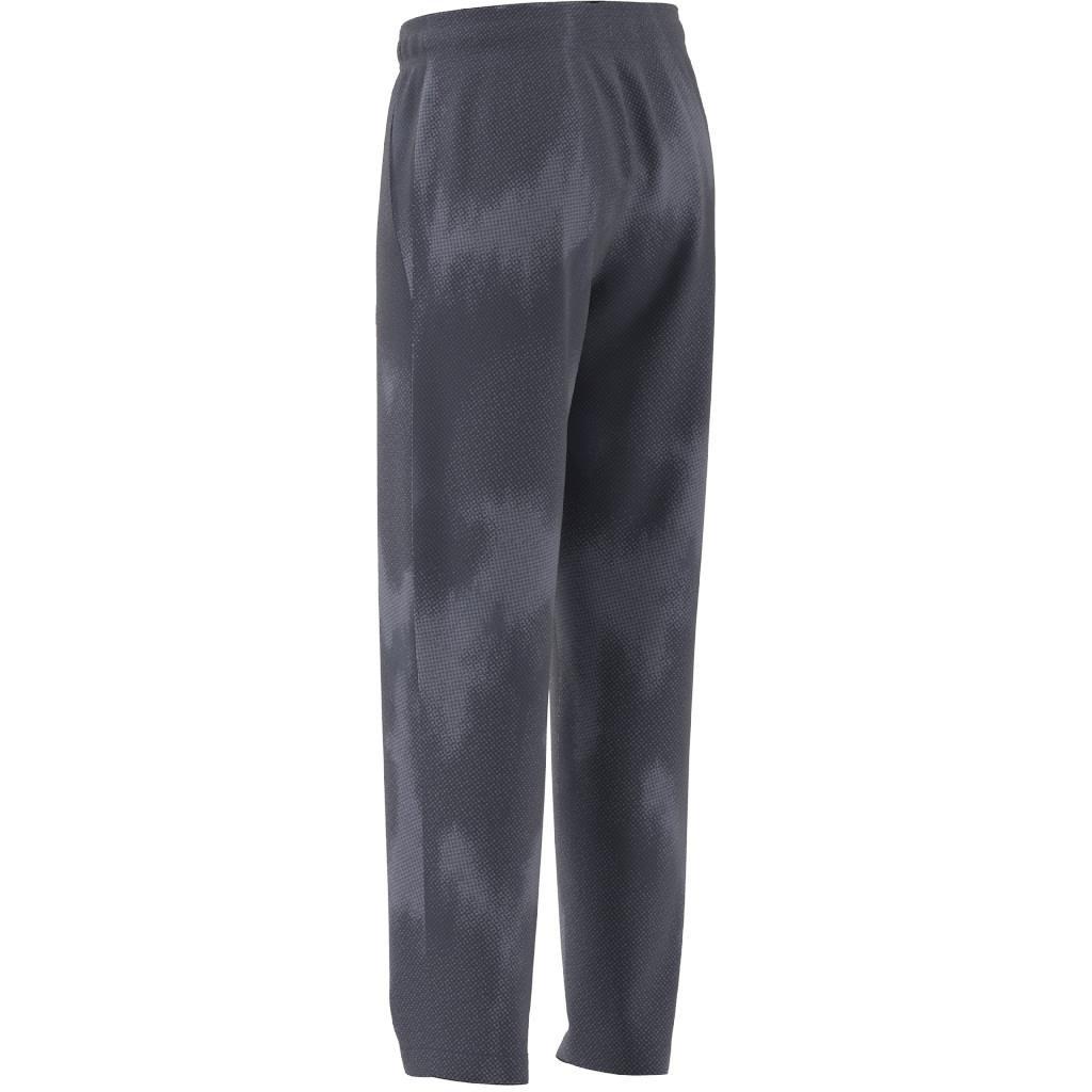 Unisex Kids Future Icons Allover Print Ankle Length Joggers, Blue, A901_ONE, large image number 10