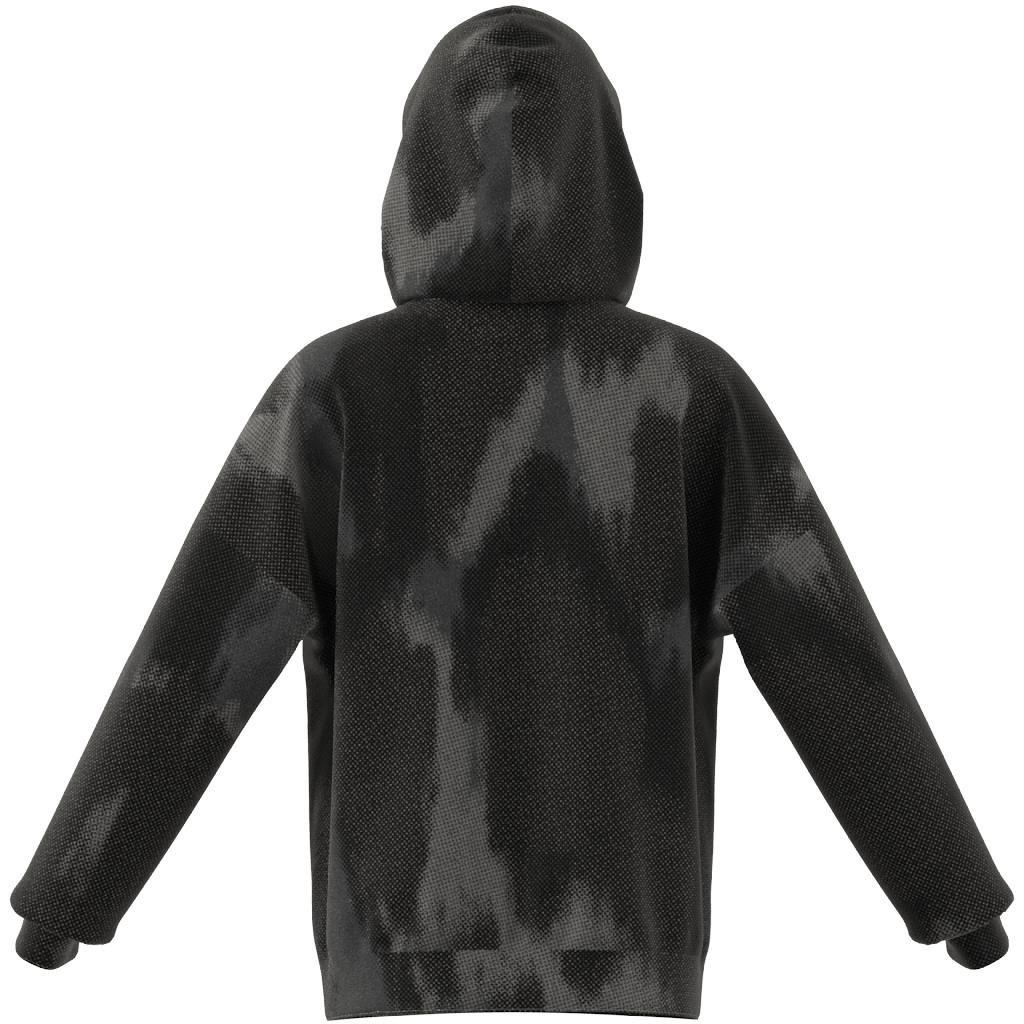 Unisex Future Icons Allover Print Hoodie, Black, A901_ONE, large image number 9