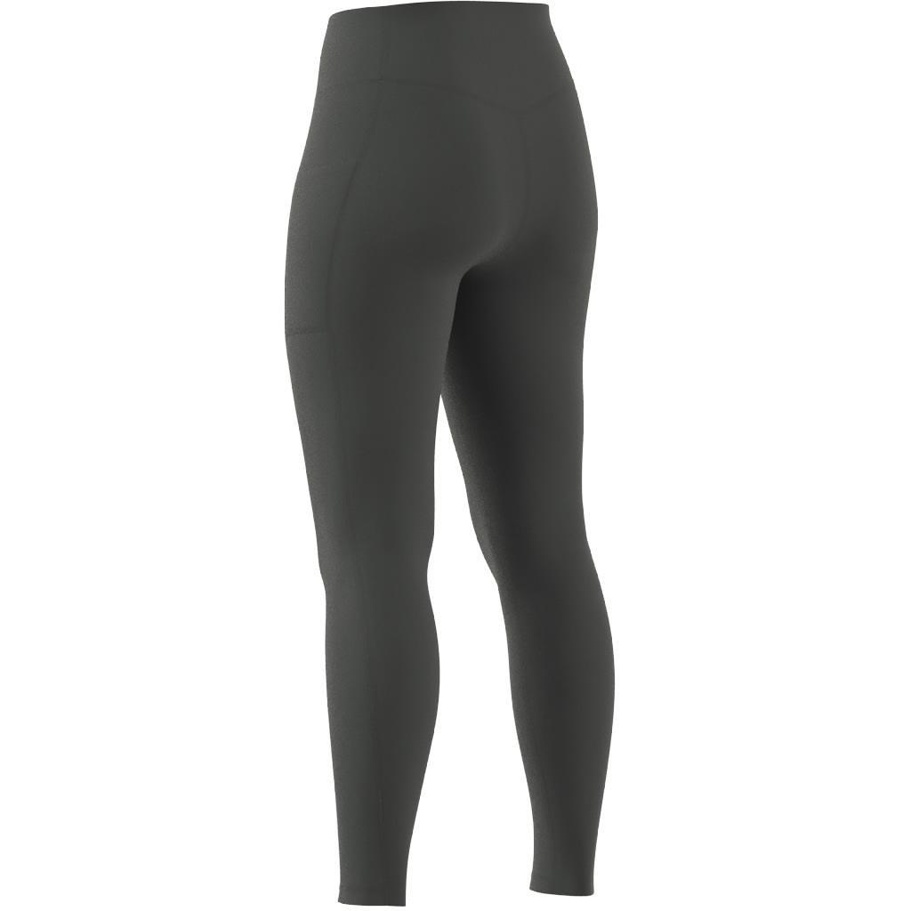 Optime Full-Length Leggings, Green, A901_ONE, large image number 5