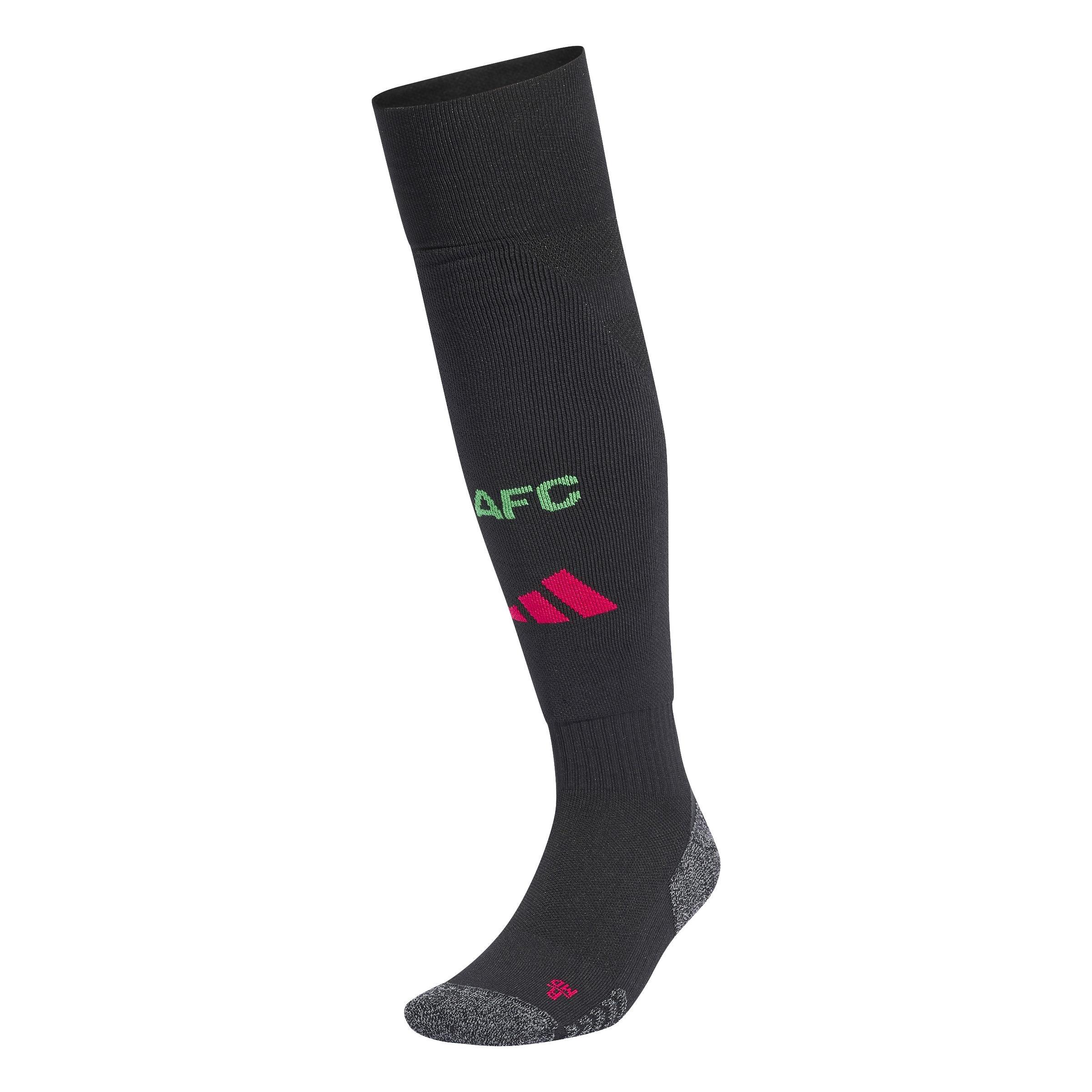 Unisex Arsenal 24/25 Away Socks, Black, , large image number 2