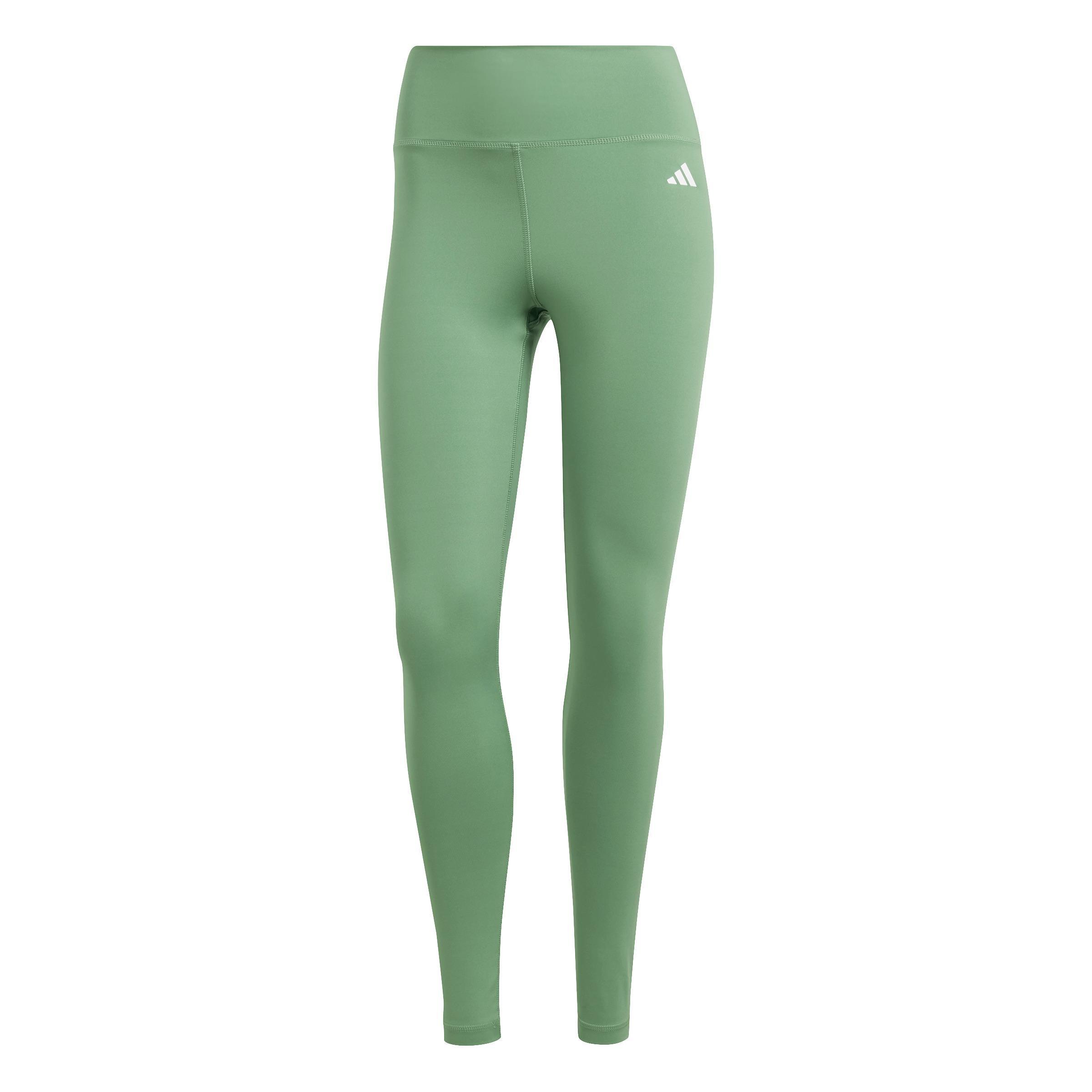 Training Essentials High-Waisted 7/8 Leggings, Green, A901_ONE, large image number 0