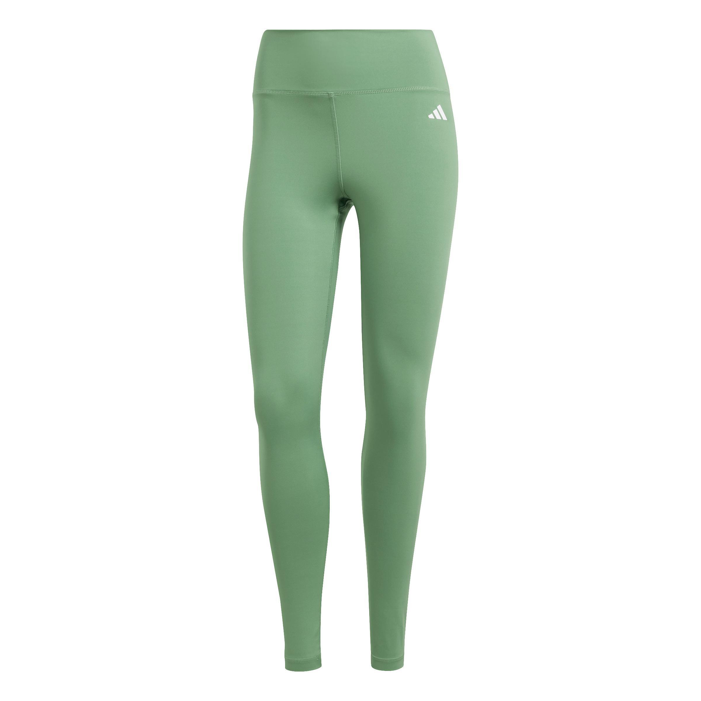 Training Essentials High-Waisted 7/8 Leggings, Green, A901_ONE, large image number 1