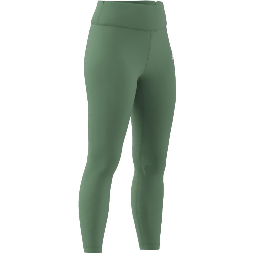 Training Essentials High-Waisted 7/8 Leggings, Green, , large image number 14