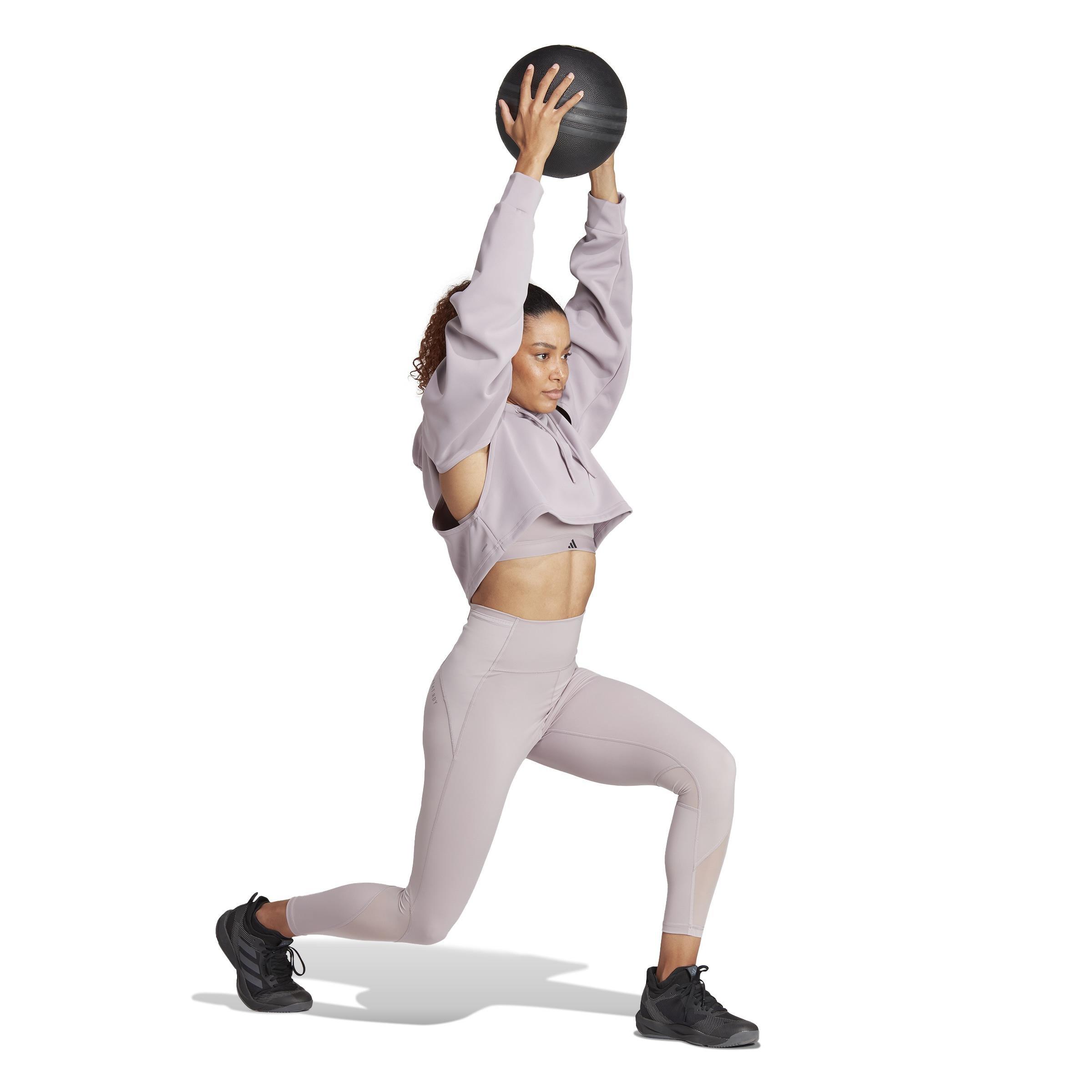 Tailored Hiit Training 7/8 Leggings, Purple, , large image number 9