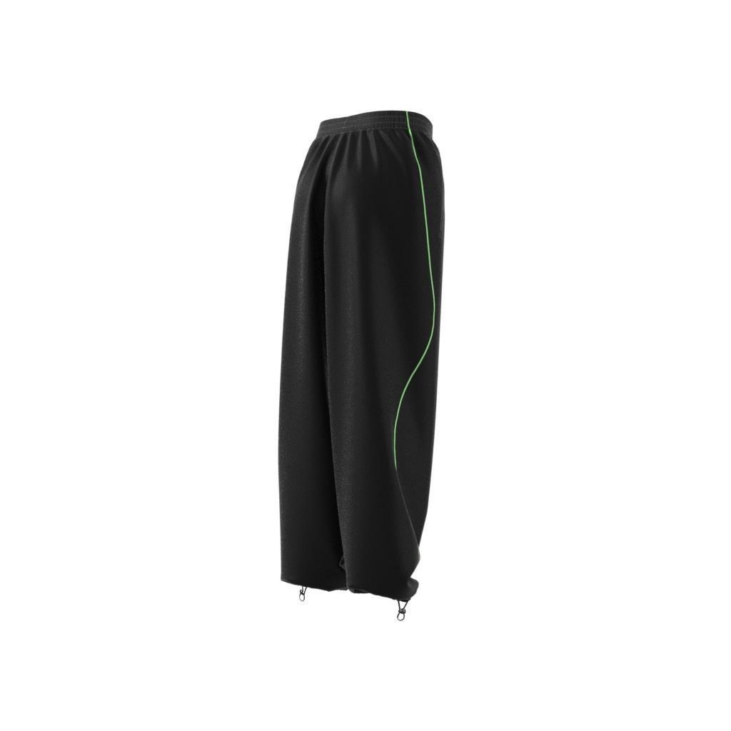 Loose Parachute Trousers, Black, A901_ONE, large image number 8