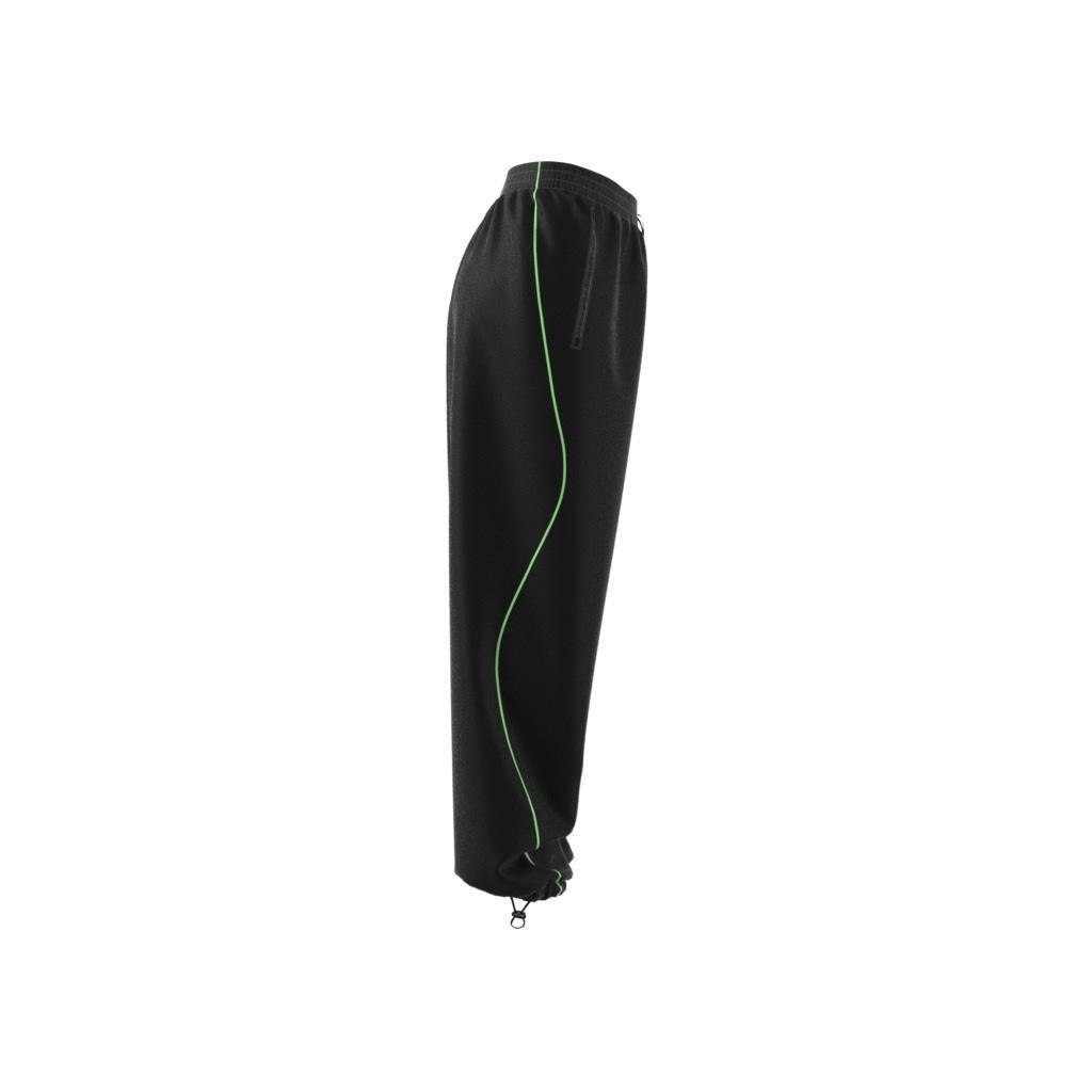 Loose Parachute Trousers, Black, A901_ONE, large image number 9