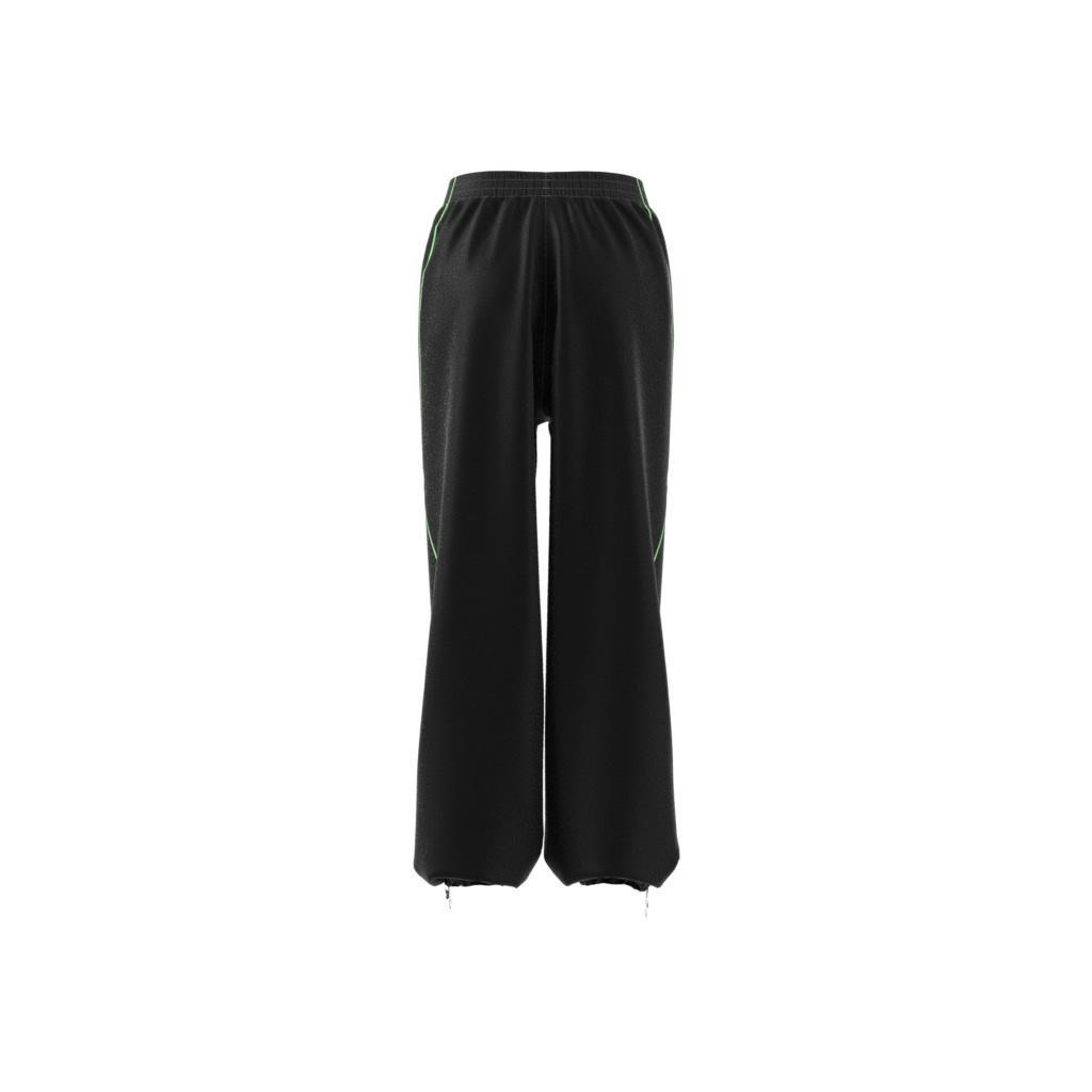 Loose Parachute Trousers, Black, A901_ONE, large image number 12