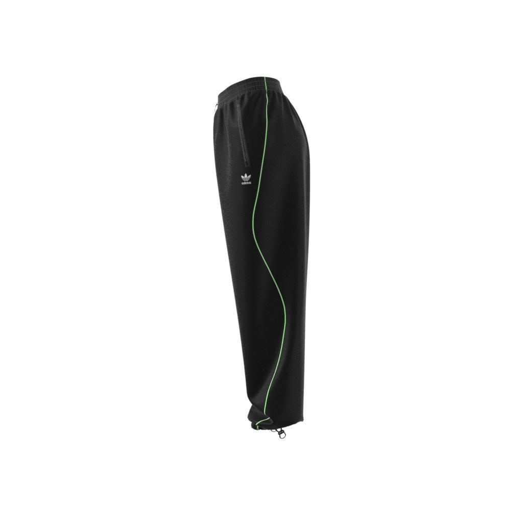 Loose Parachute Trousers, Black, A901_ONE, large image number 14