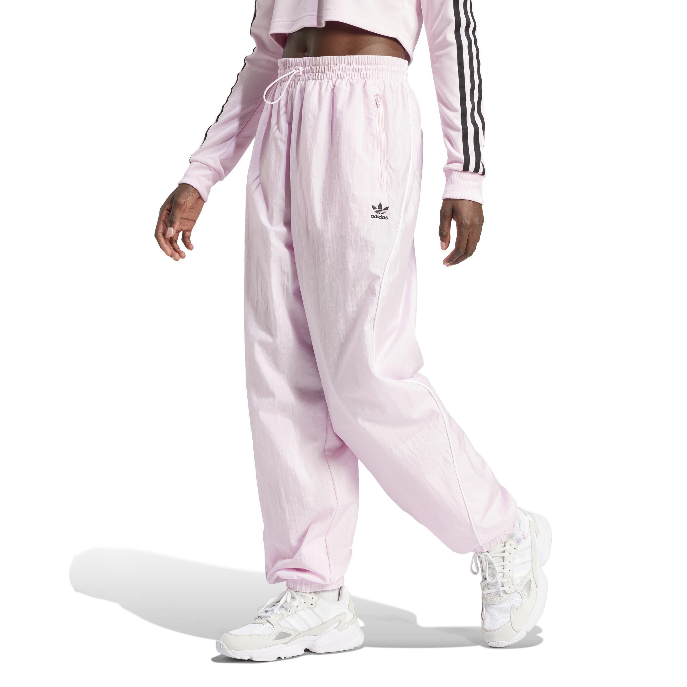 Loose Parachute Trousers, Pink, A901_ONE, large image number 5