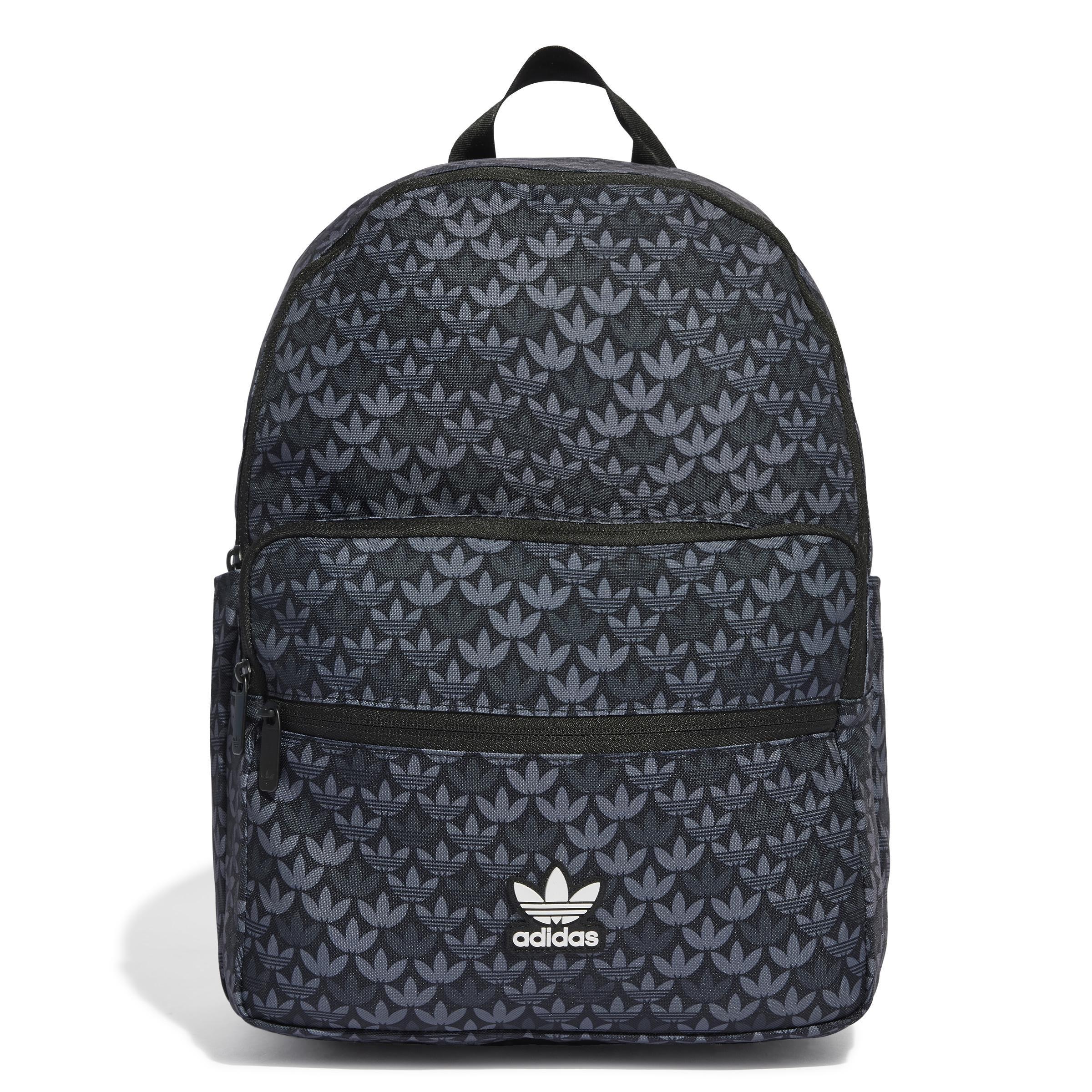 Unisex Monogram Backpack, Black, A901_ONE, large image number 0