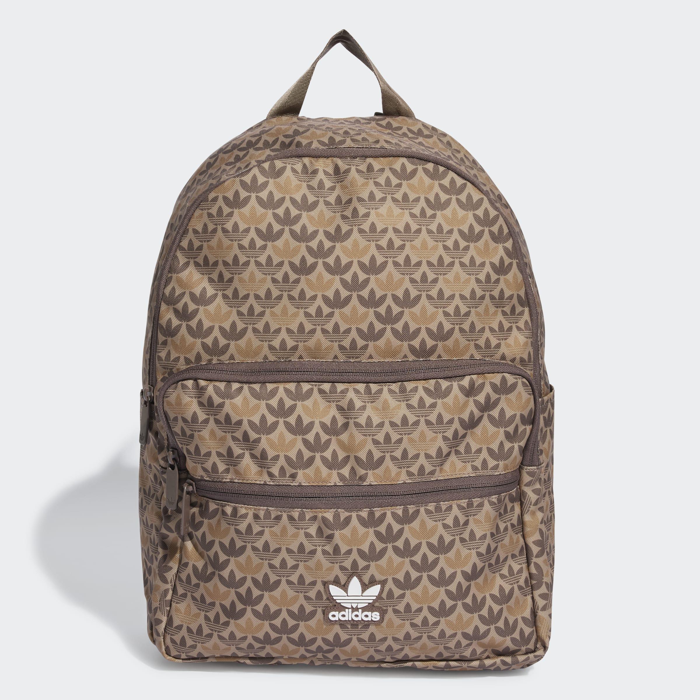 Unisex Monogram Backpack, Brown, A901_ONE, large image number 0