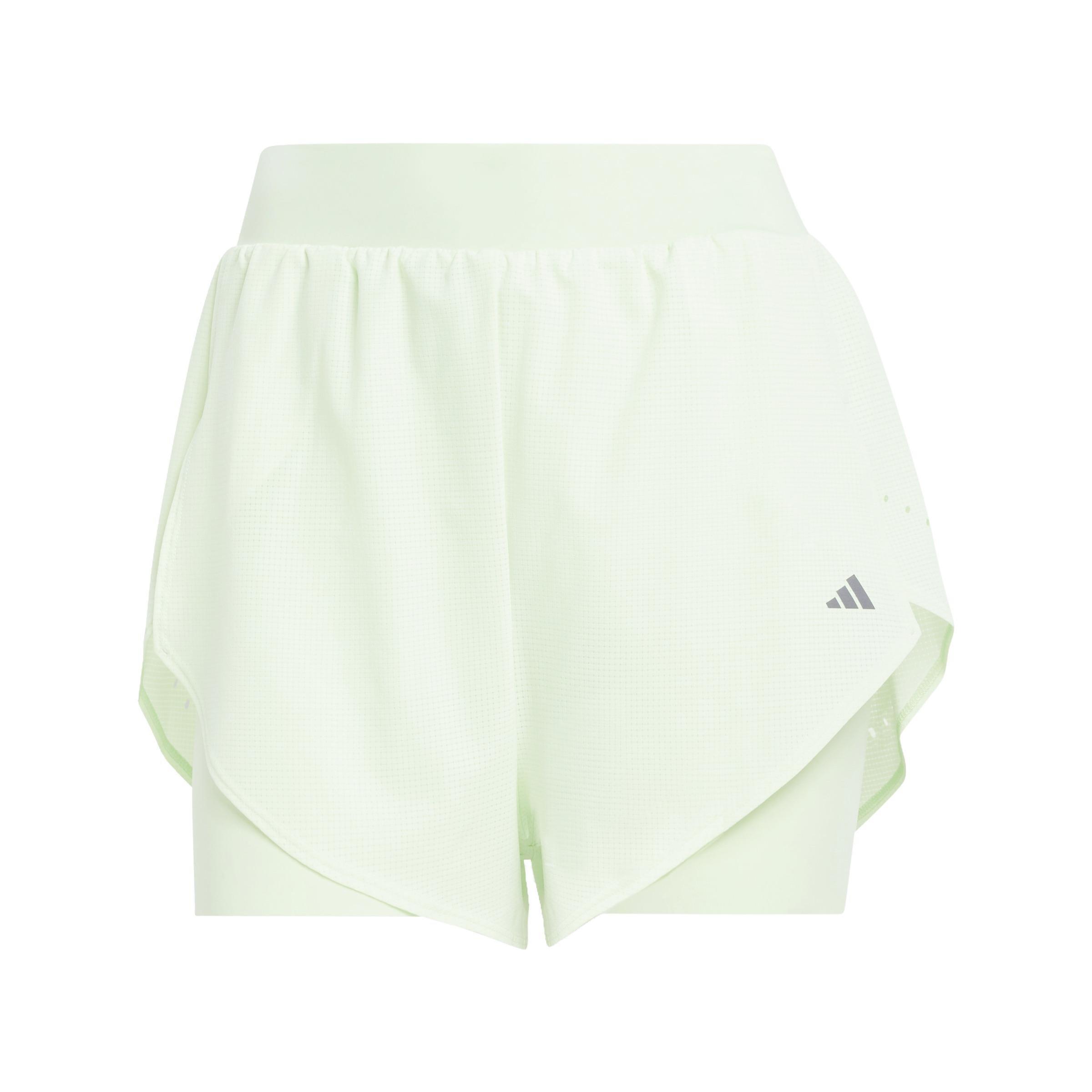 Designed for Training HEAT.RDY HIIT 2-in-1 Shorts, Green, A901_ONE, medium