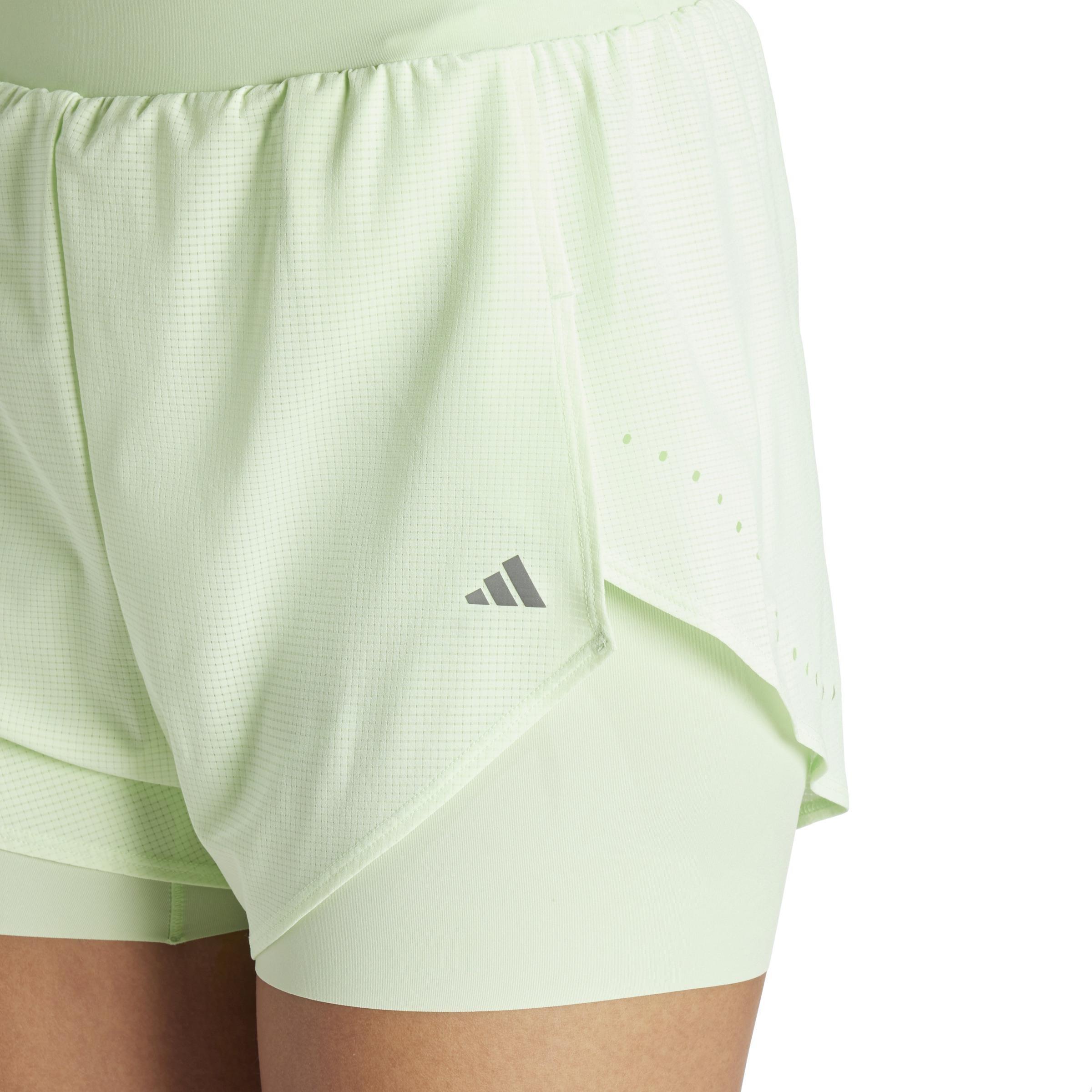 Designed for Training HEAT.RDY HIIT 2-in-1 Shorts, Green, , large image number 5