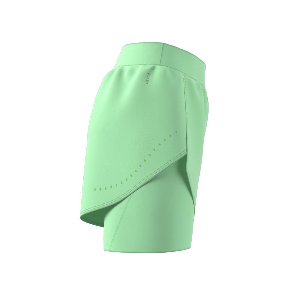Designed for Training HEAT.RDY HIIT 2-in-1 Shorts, Green, , large image number 9