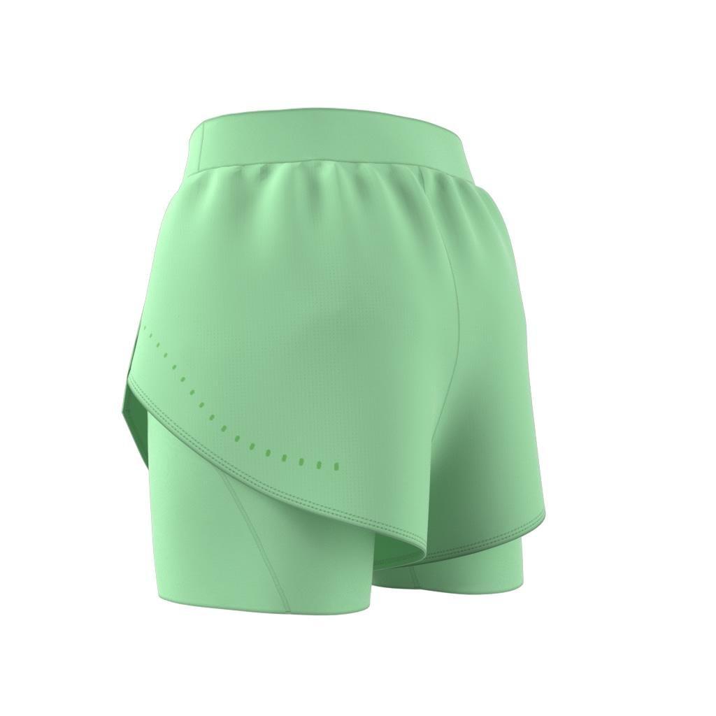 Designed for Training HEAT.RDY HIIT 2-in-1 Shorts, Green, , large image number 11