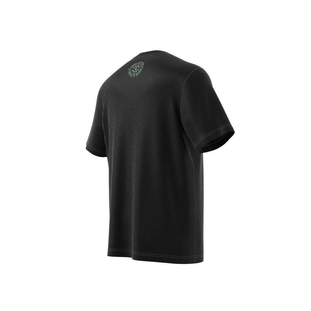 Short Sleeve Mountain Graphic T-Shirt, Black, A901_ONE, large image number 8