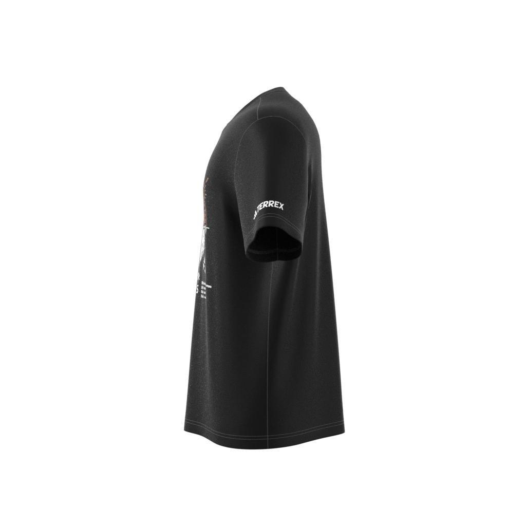 Short Sleeve Mountain Graphic T-Shirt, Black, A901_ONE, large image number 9