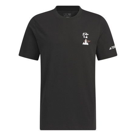 Men Short Sleeve Graphic T-Shirt, Black, A901_ONE, large image number 2