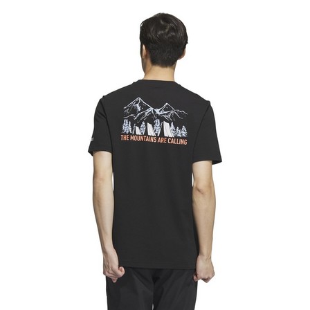Men Short Sleeve Graphic T-Shirt, Black, A901_ONE, large image number 3