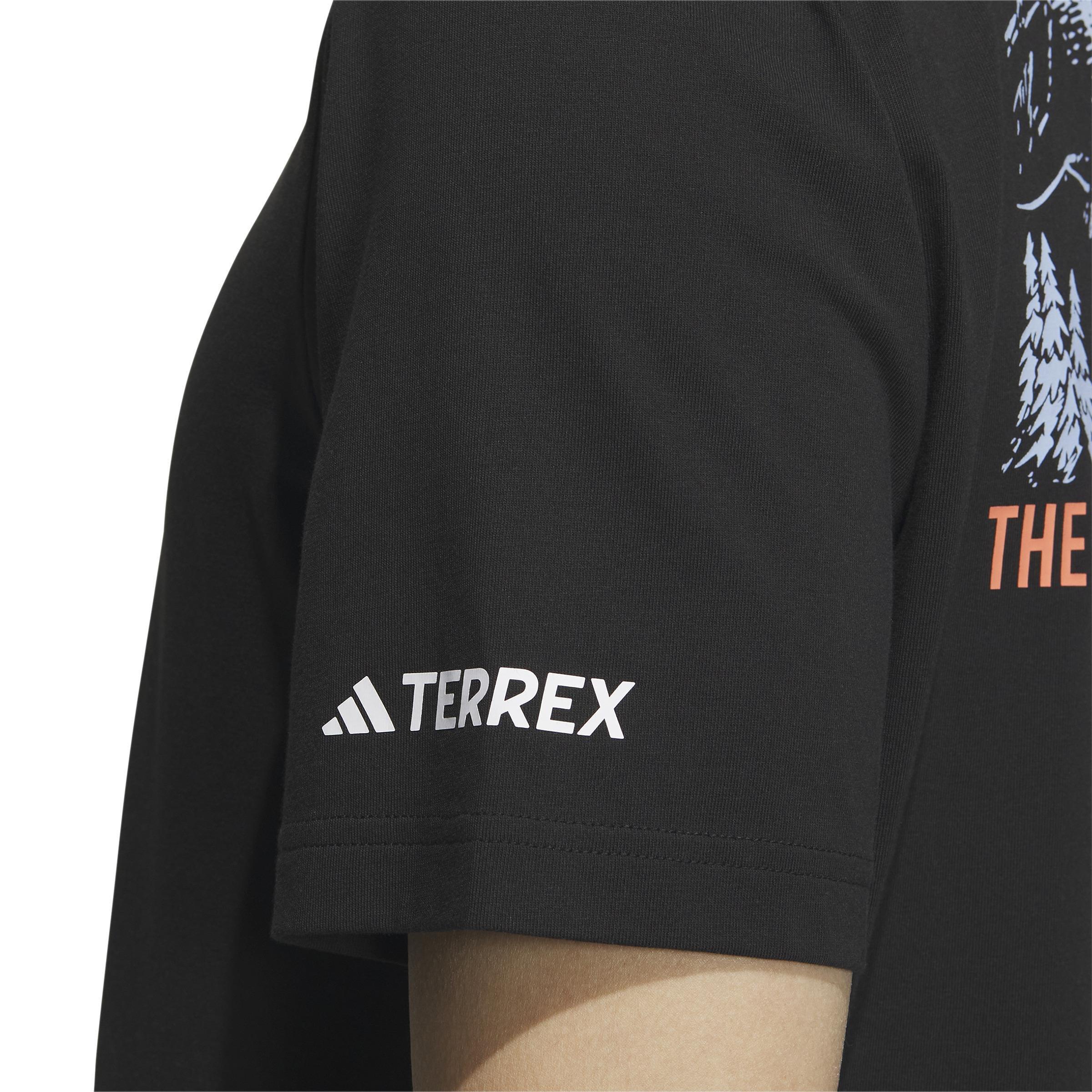 Short Sleeve Graphic T-Shirt, Black, A901_ONE, large image number 5