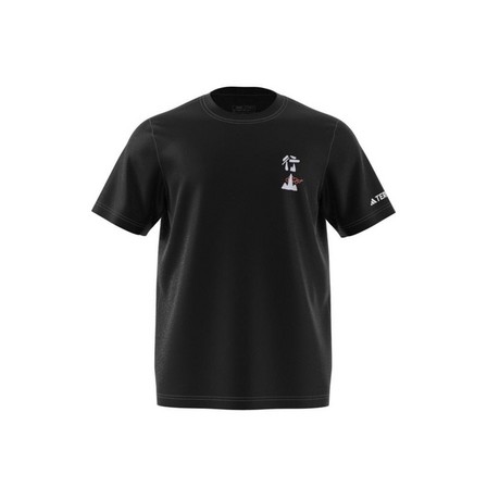 Men Short Sleeve Graphic T-Shirt, Black, A901_ONE, large image number 12