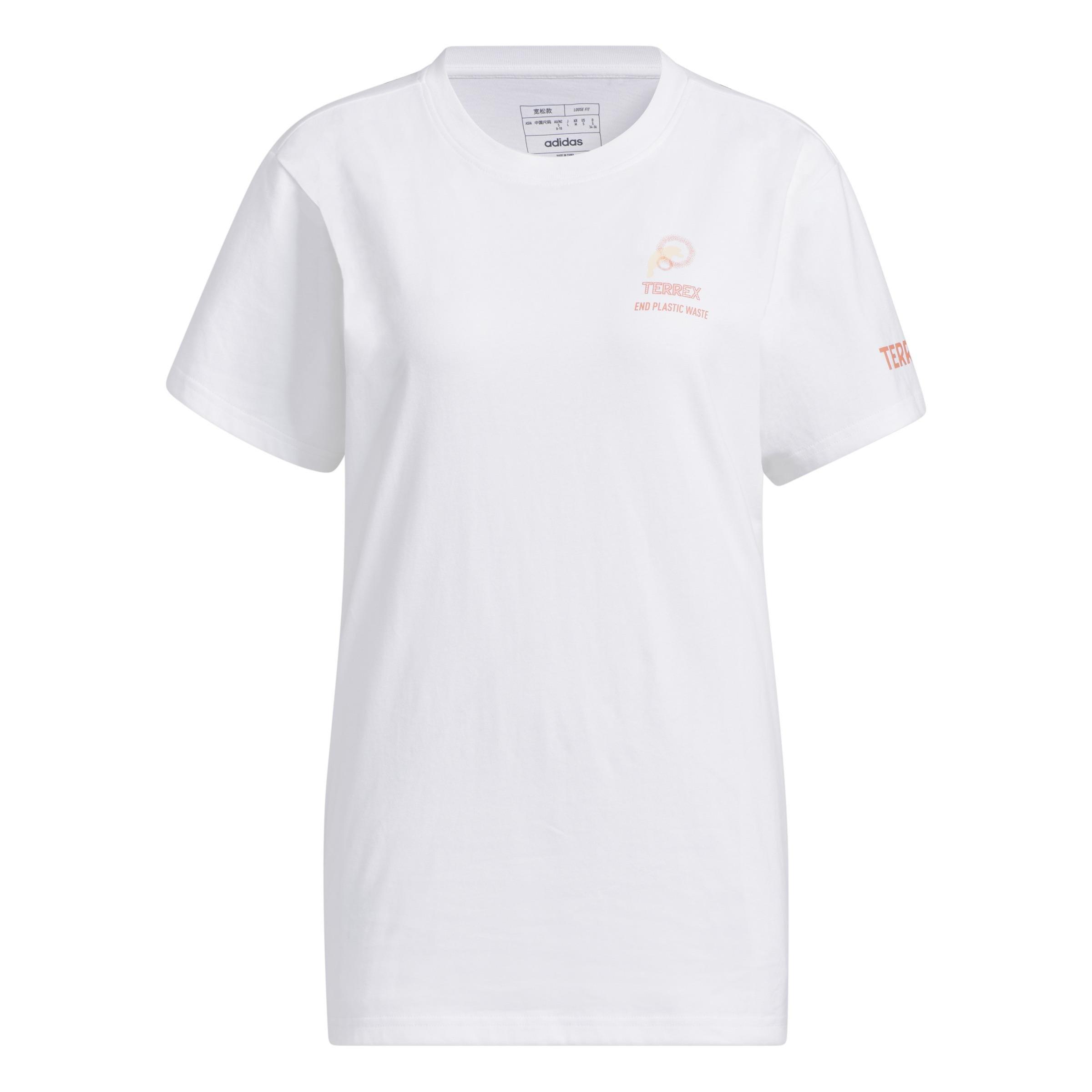 Short Sleeve Outdoor Ocean Graphic T-Shirt, White, , large image number 2
