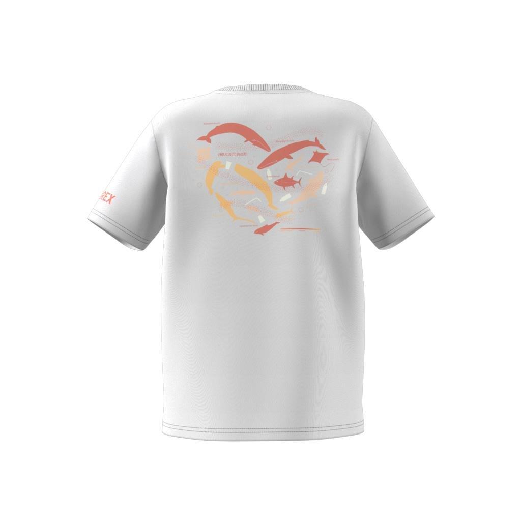 Short Sleeve Outdoor Ocean Graphic T-Shirt, White, , large image number 7