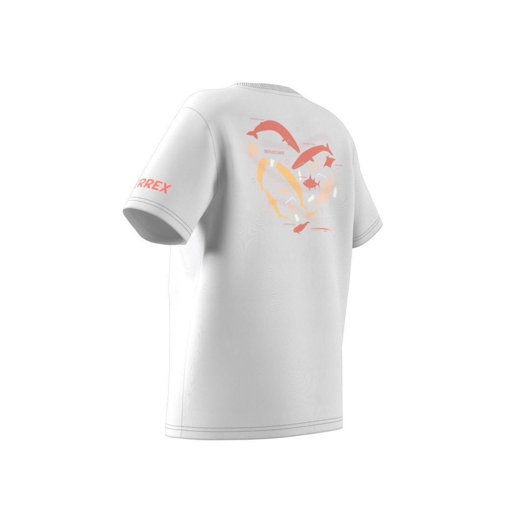 Short Sleeve Outdoor Ocean Graphic T-Shirt, White, , large image number 11