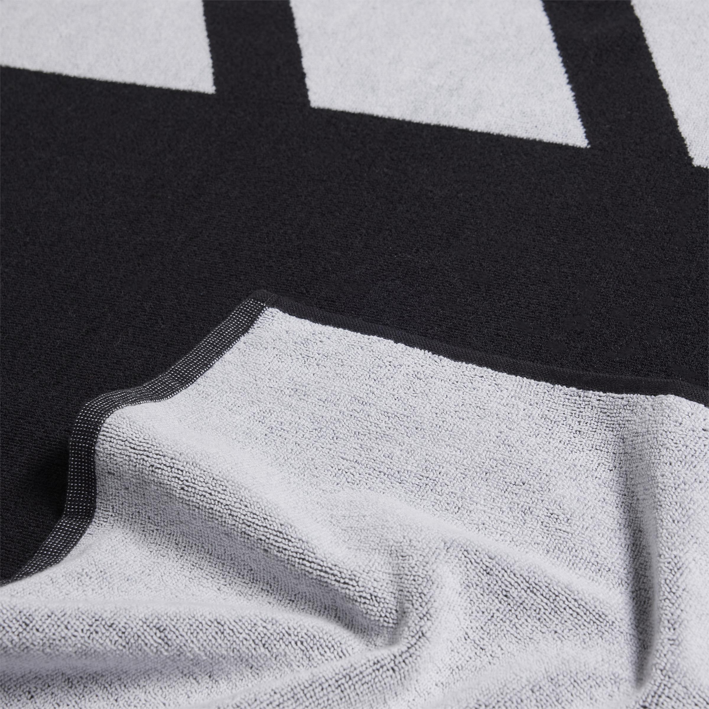 Unisex Towel Large, Black, A901_ONE, large image number 2