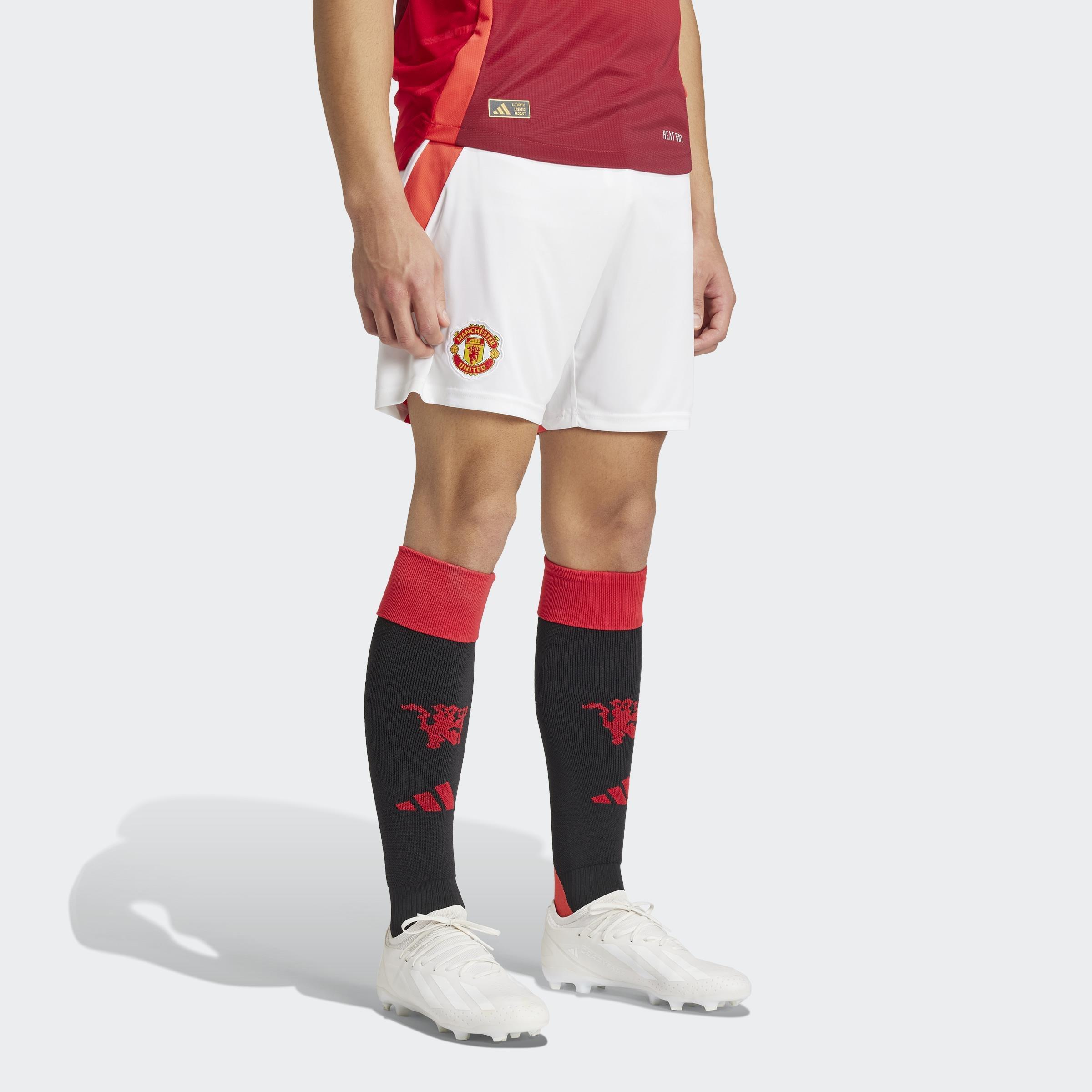 Manchester United 24/25 Home Shorts, White, A901_ONE, large image number 4