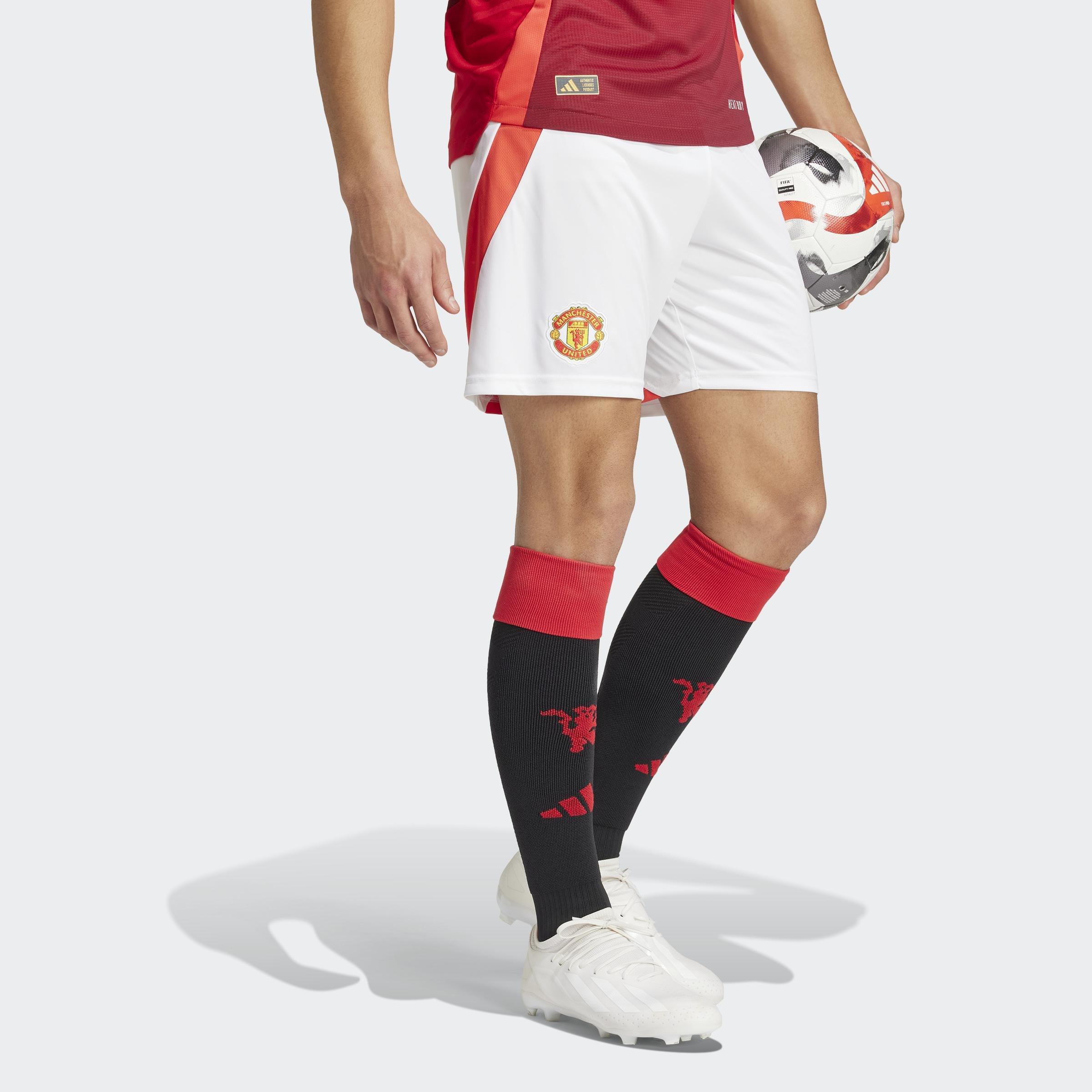 Manchester United 24/25 Home Shorts, White, A901_ONE, large image number 5