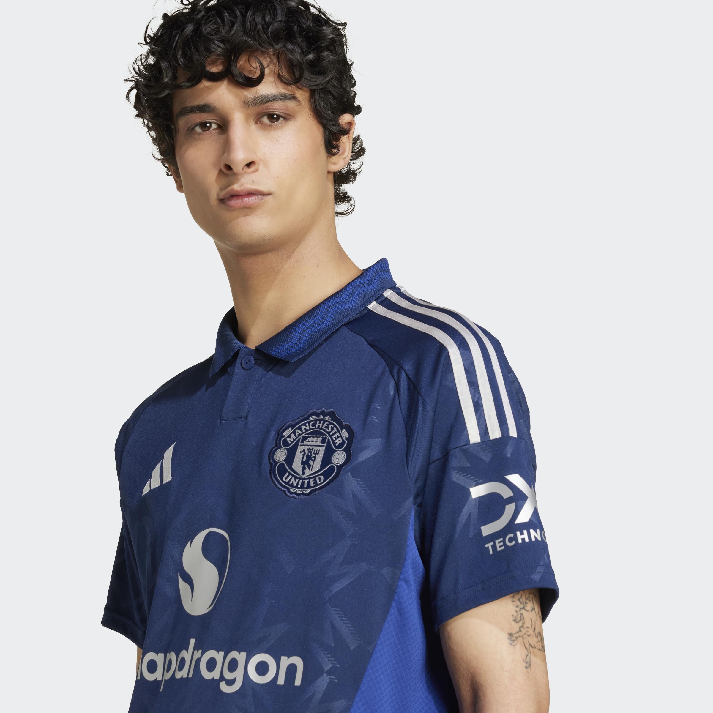 Manchester United 24/25 Away Jersey, Blue, A901_ONE, large image number 12