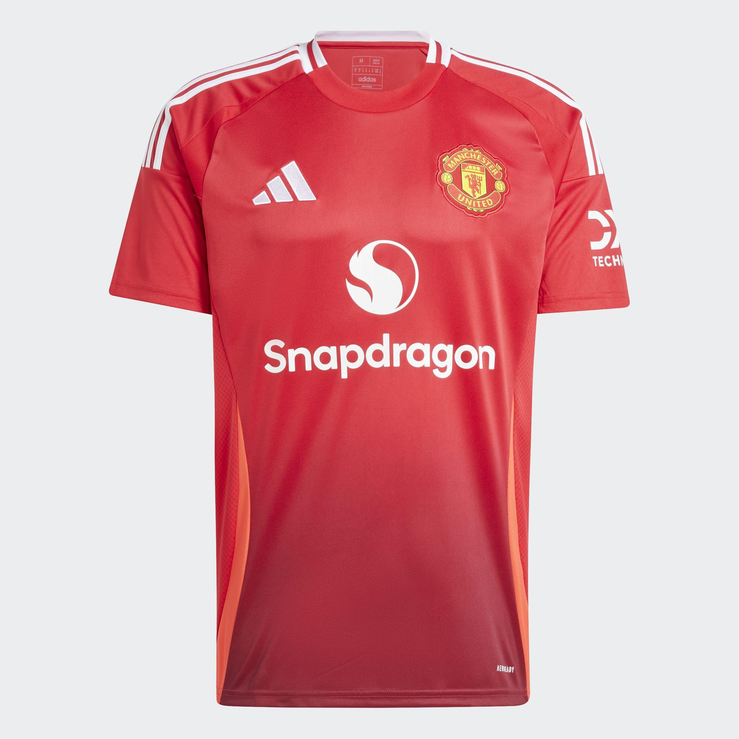 Manchester United 24/25 Home Jersey, Red