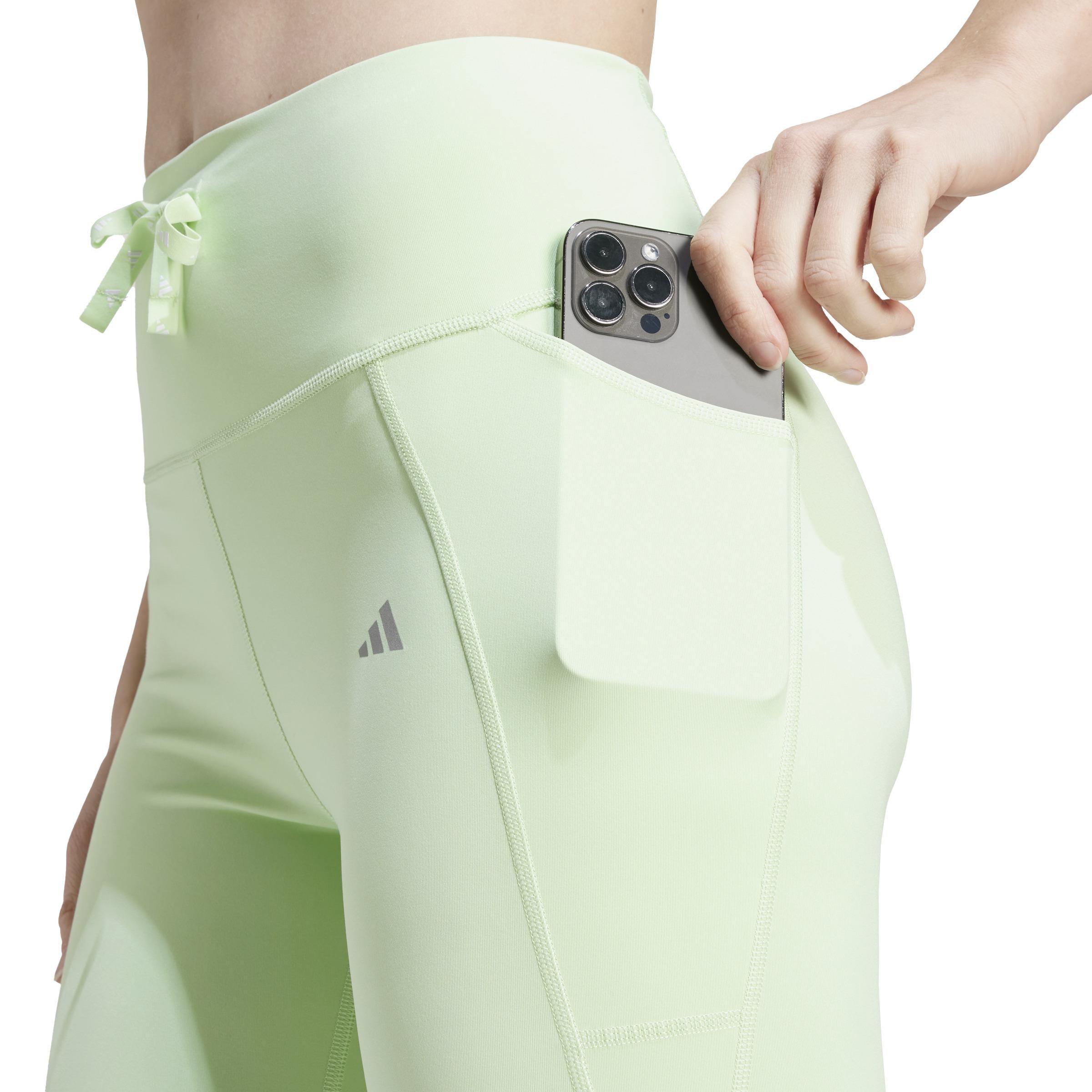 Running Essentials 7/8 Leggings, Green, , large image number 3